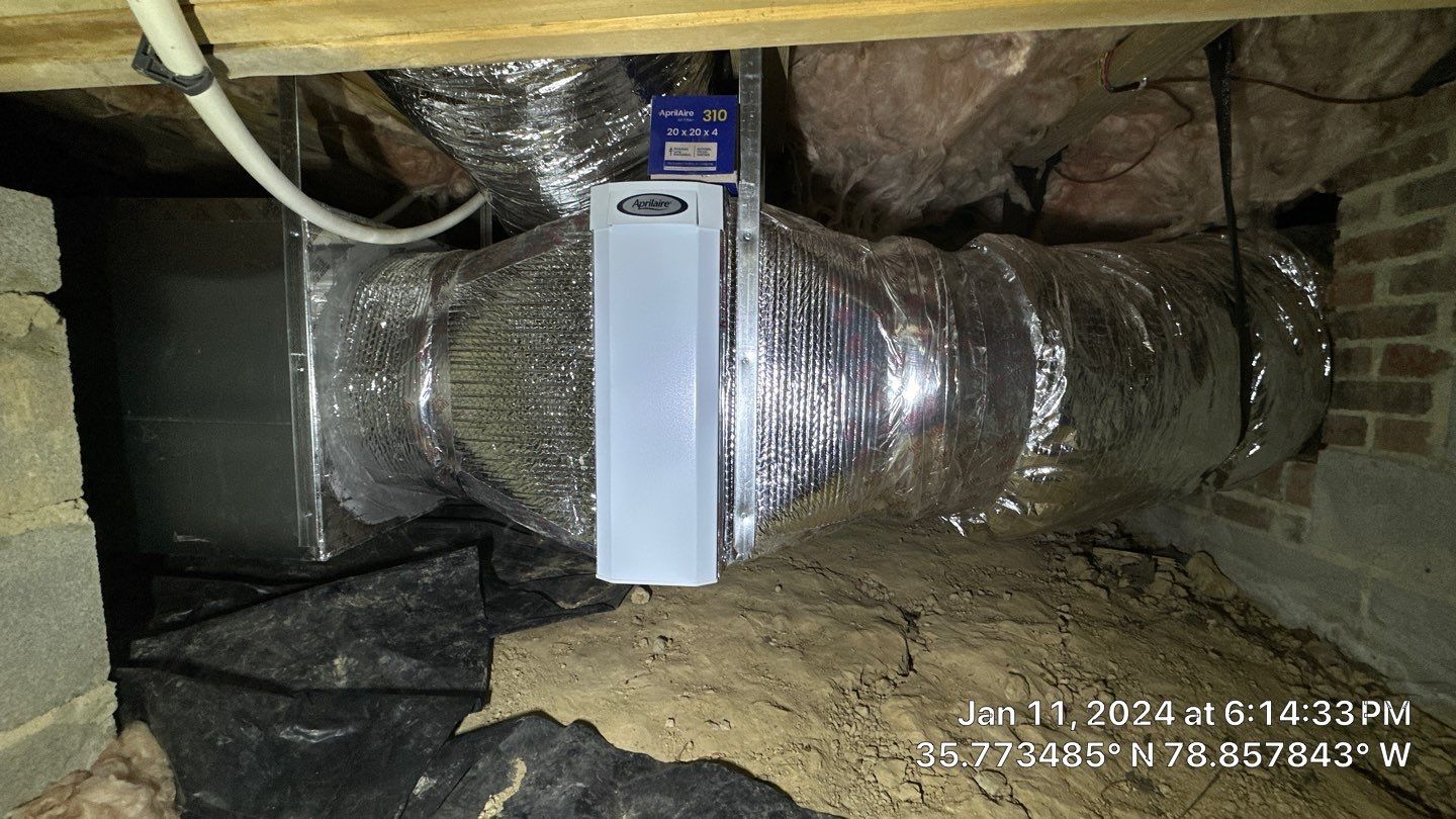 Trane Package Unit Installation by Nick's Mechanical LLC.