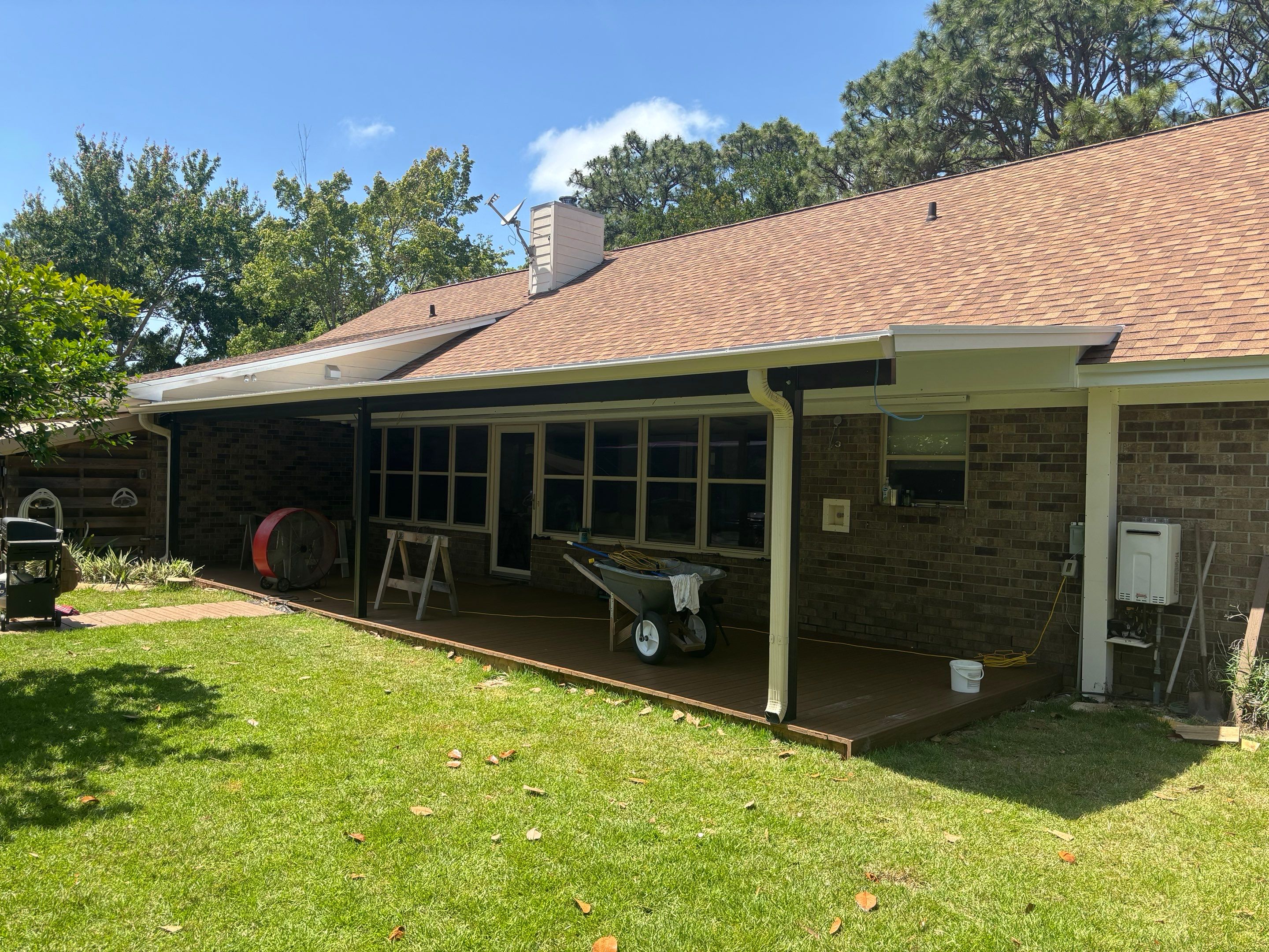 Gulf Breeze Patio Cover by Titan Sunrooms