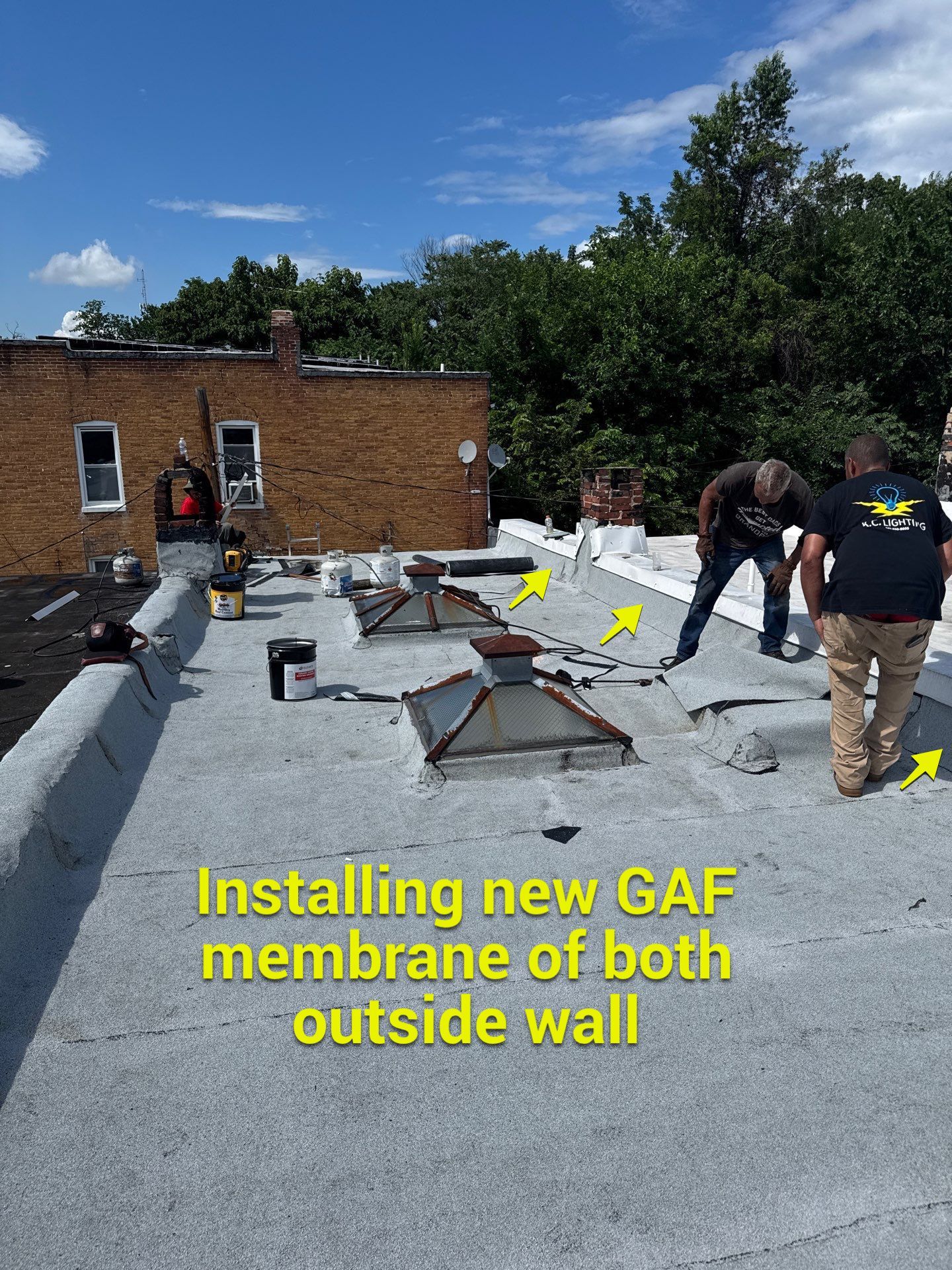 New Flat Roof by Alpha Design Services