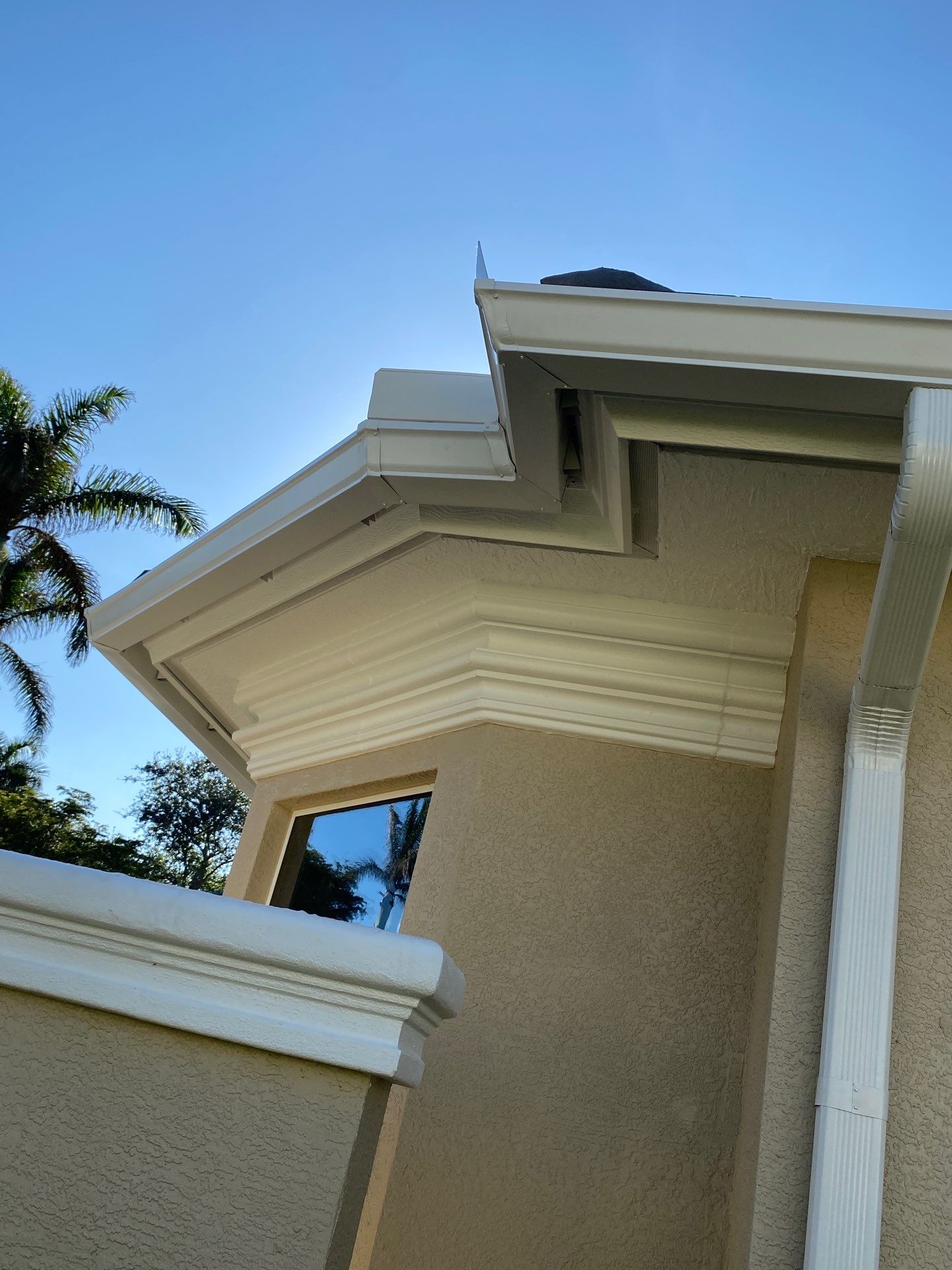 Splash Guard installation in Naples FL by Gutter Professors