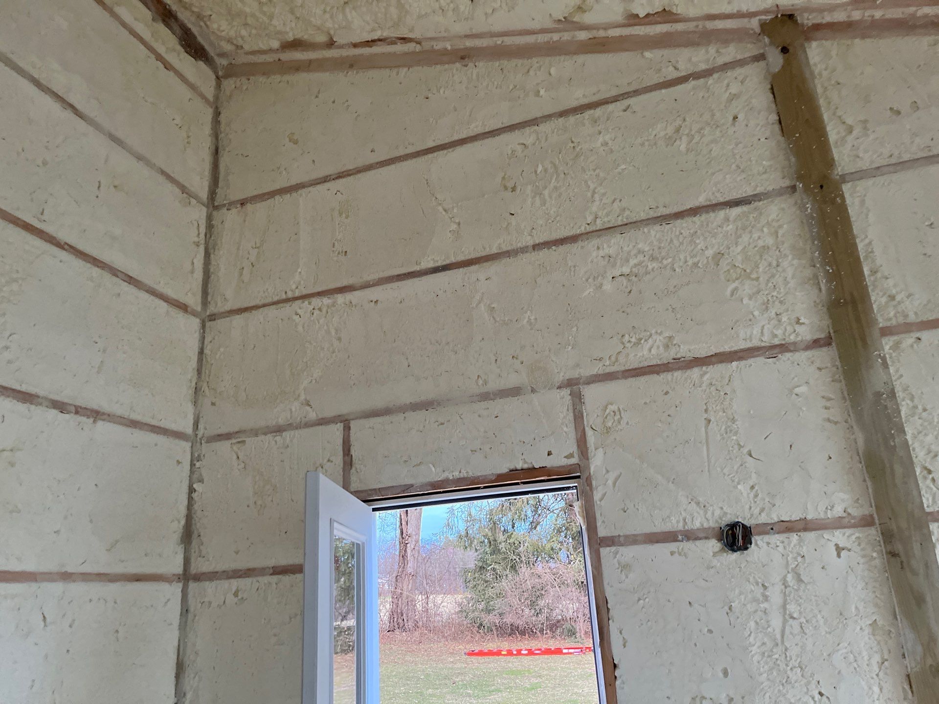 Open Cell Spray Foam to a Pole Barn by NYS Foam & Energy