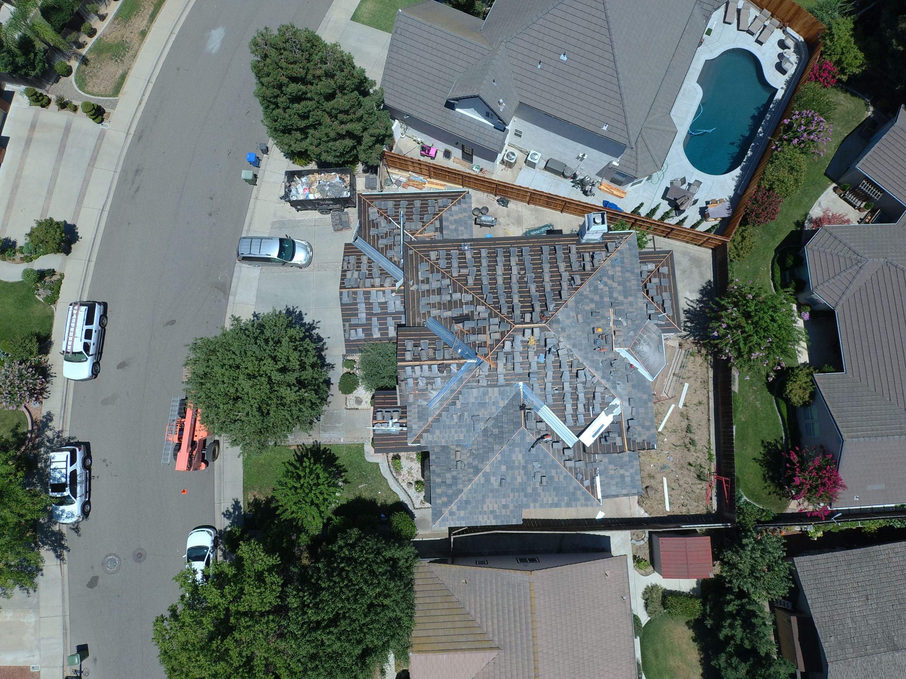 New tile project using Monier roof tile by Straight Edge Roofing Inc