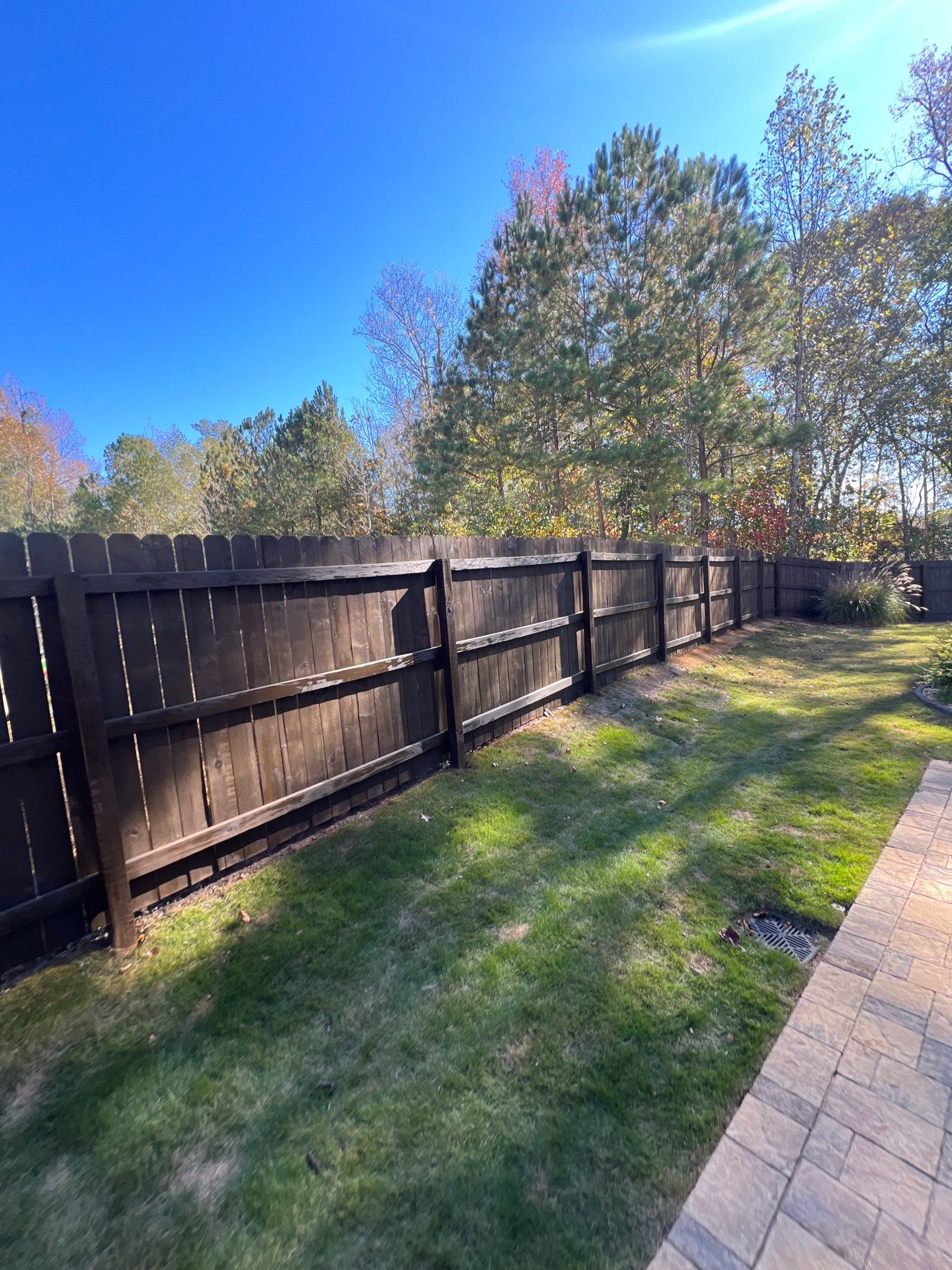 Fence Restoration using Chocolate by SSE by Titans of Timber Fence & Stain