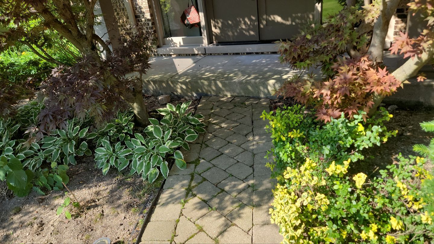Brick paver clean, sand and seal.  using Surebond SB-1300 by Northern Power Washing LLC.
