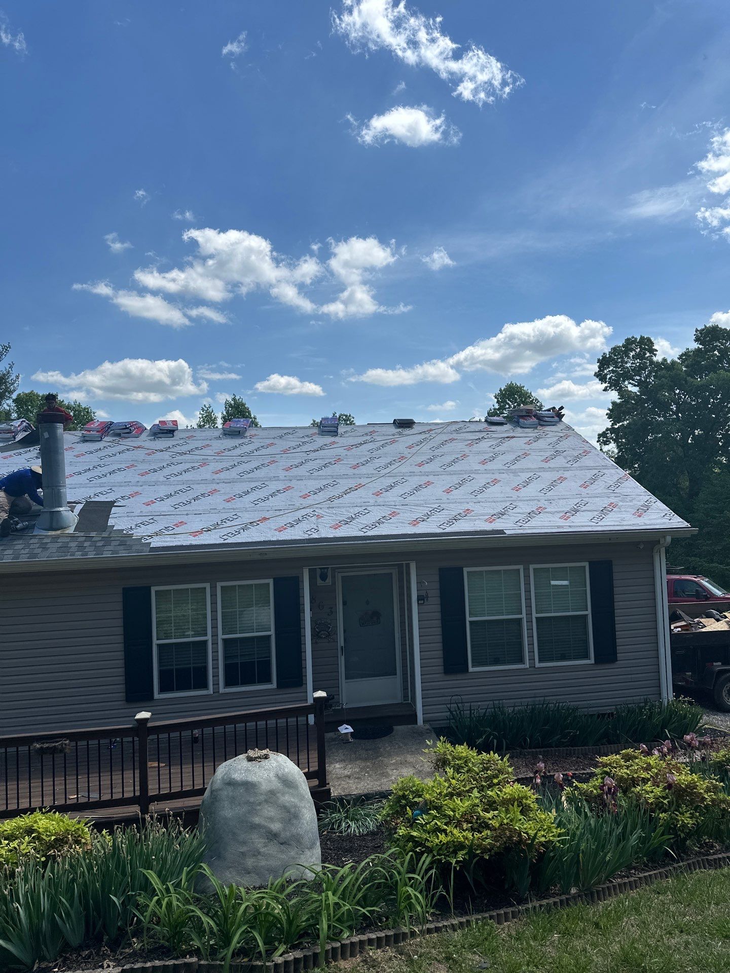 New Roof - GAF Timberline HDZ in Nantucket Morning by Peak 2 Peak Services LLC