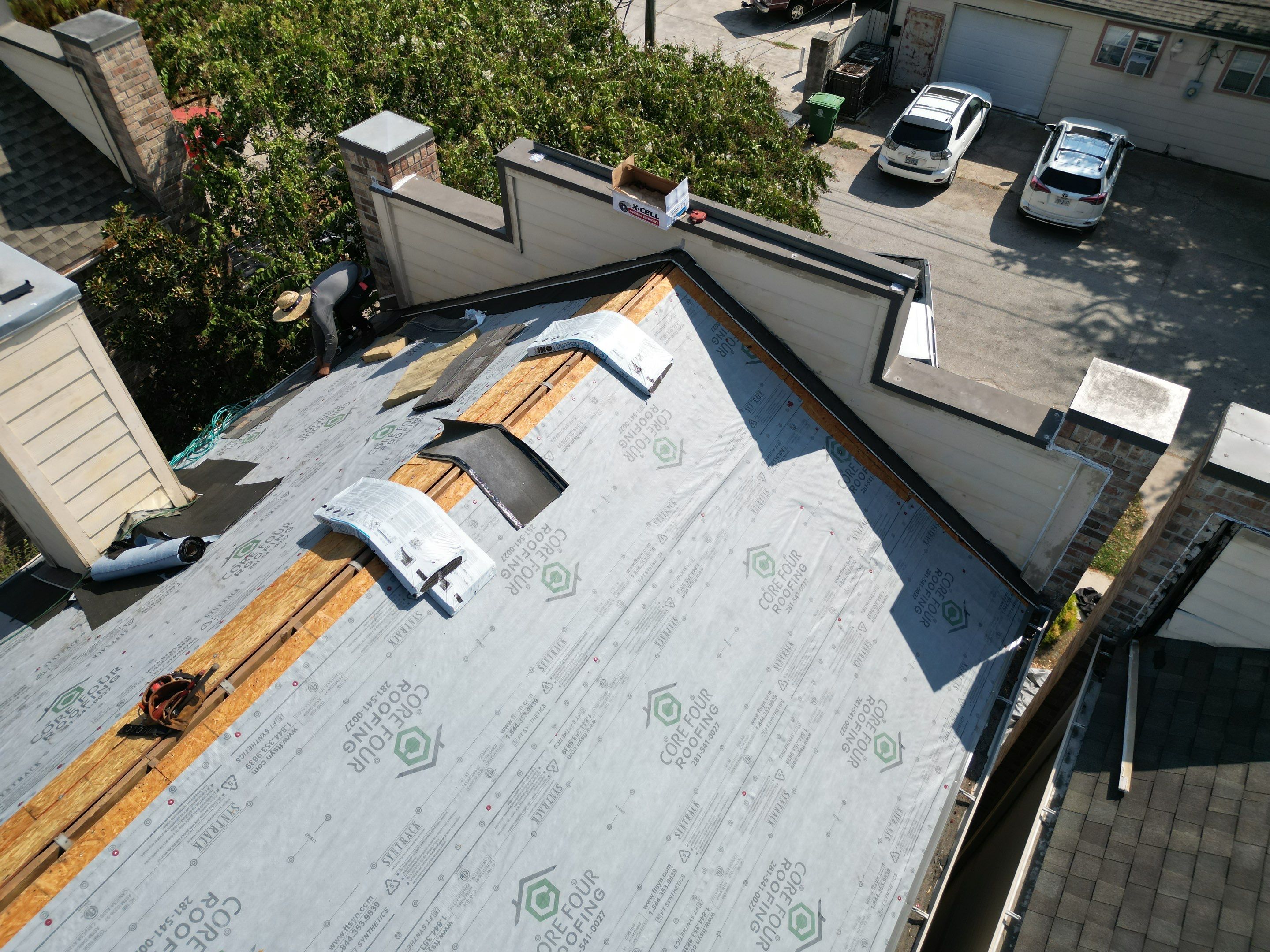 Residential Roofing Installation near Downtown by Core Four Roofing