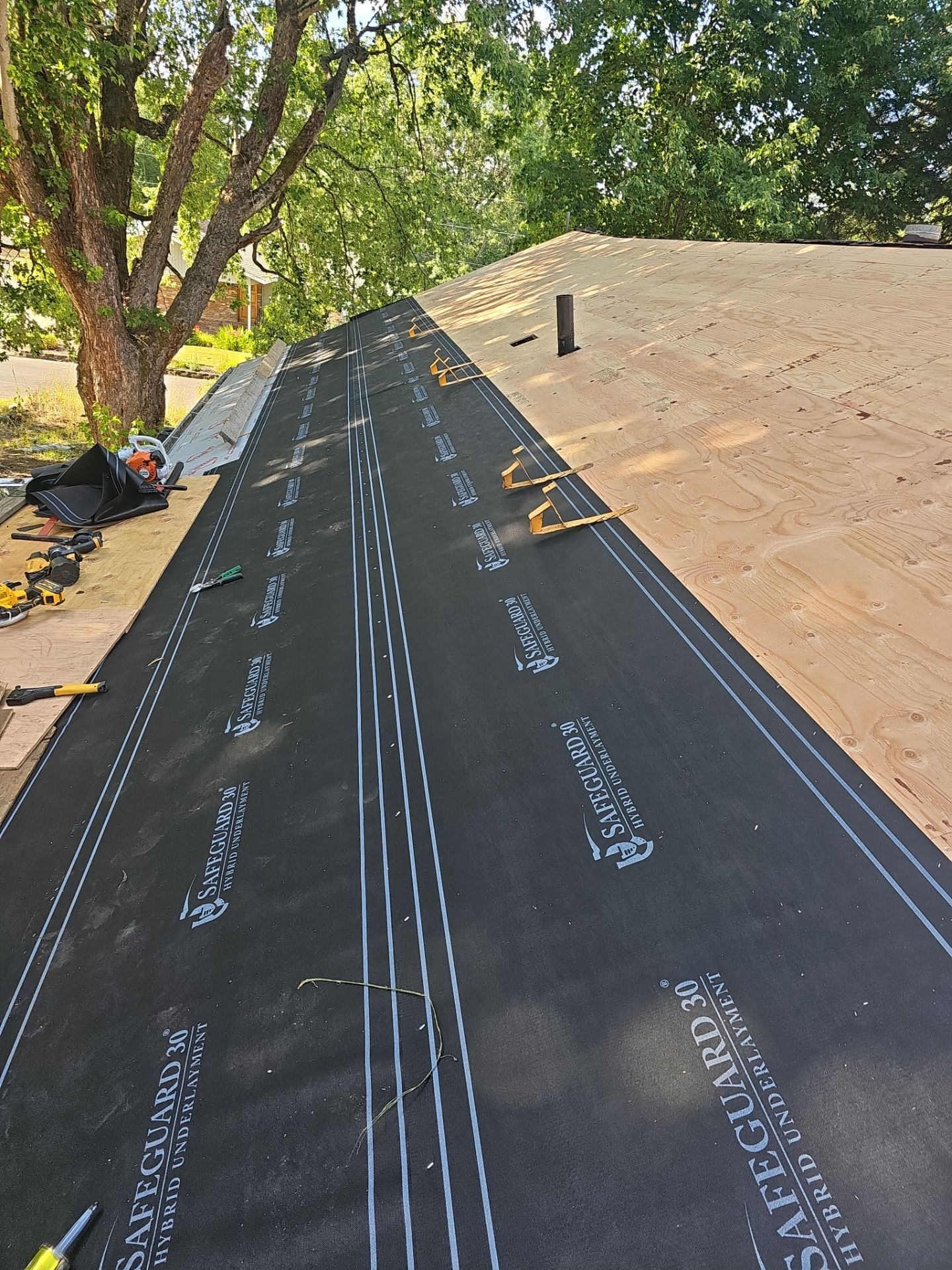 Project in Portland by Tom Leach Roofing