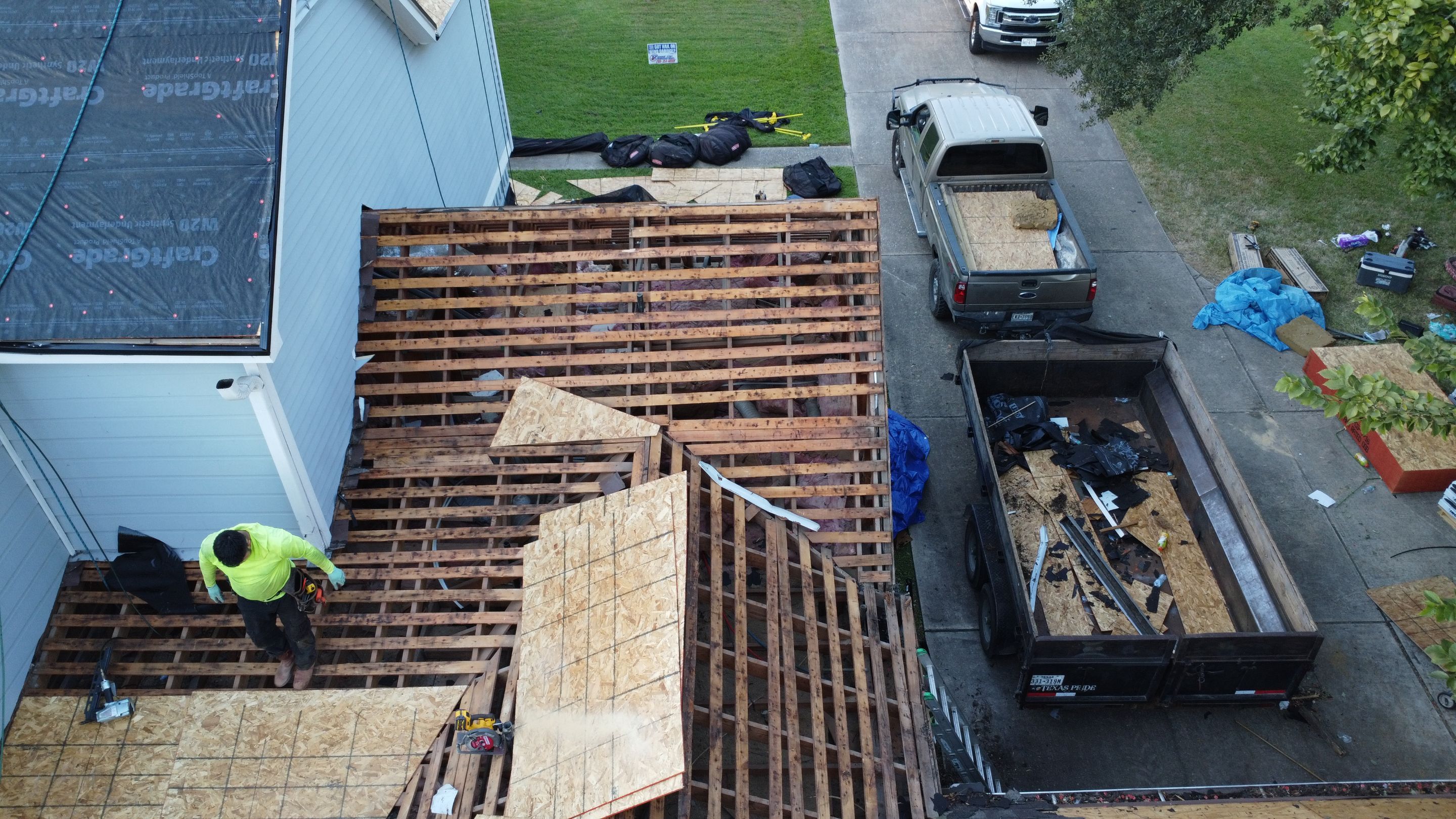 Project in Cypress, Texas by Roof Top Innovations