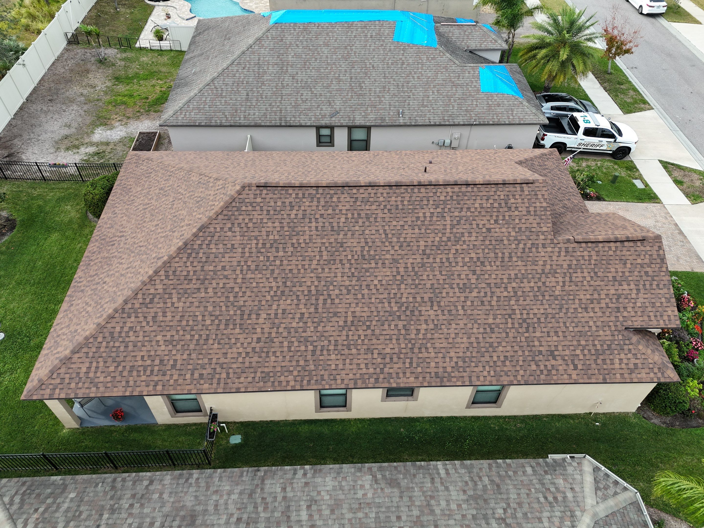 Roof Replacement in Ruskin FL. by Steadfast Roofing 