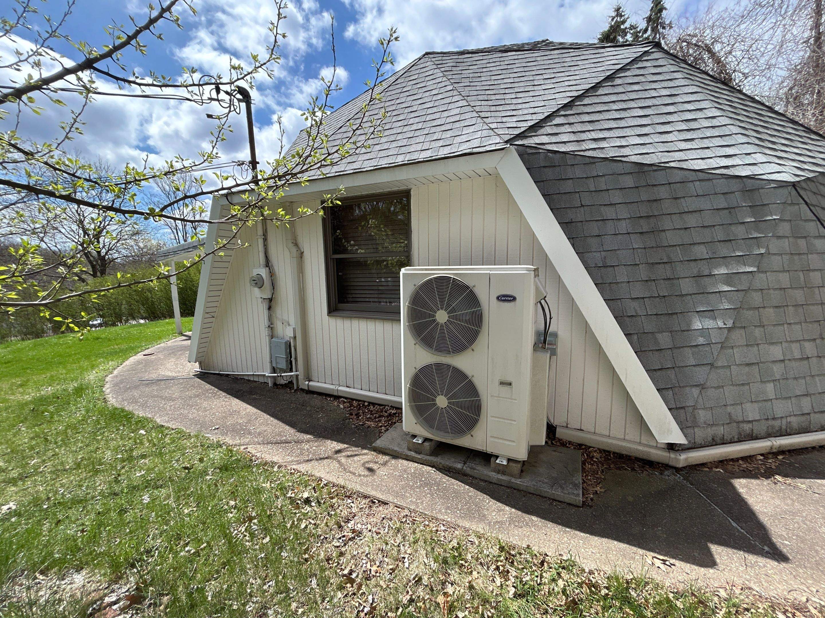 Geodesic Dome Provia Board and Batten Siding Renovation in Pittsburgh by Ideal Siding Pittsburgh