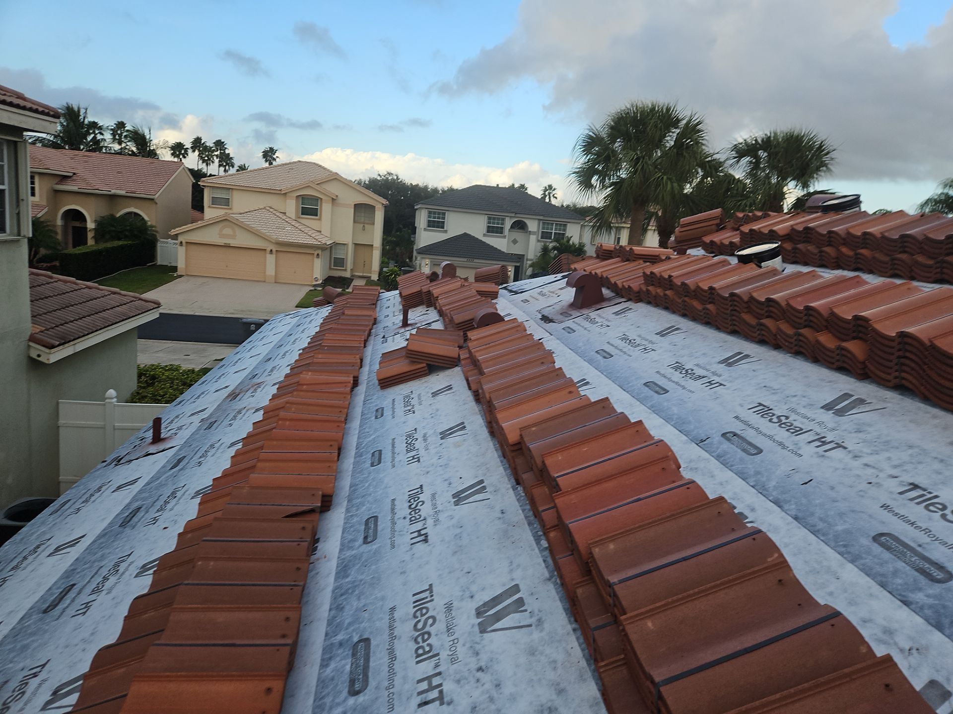 Residential Remodel using WestLake Roofing Tile by BLUES BROTHERS ROOFING