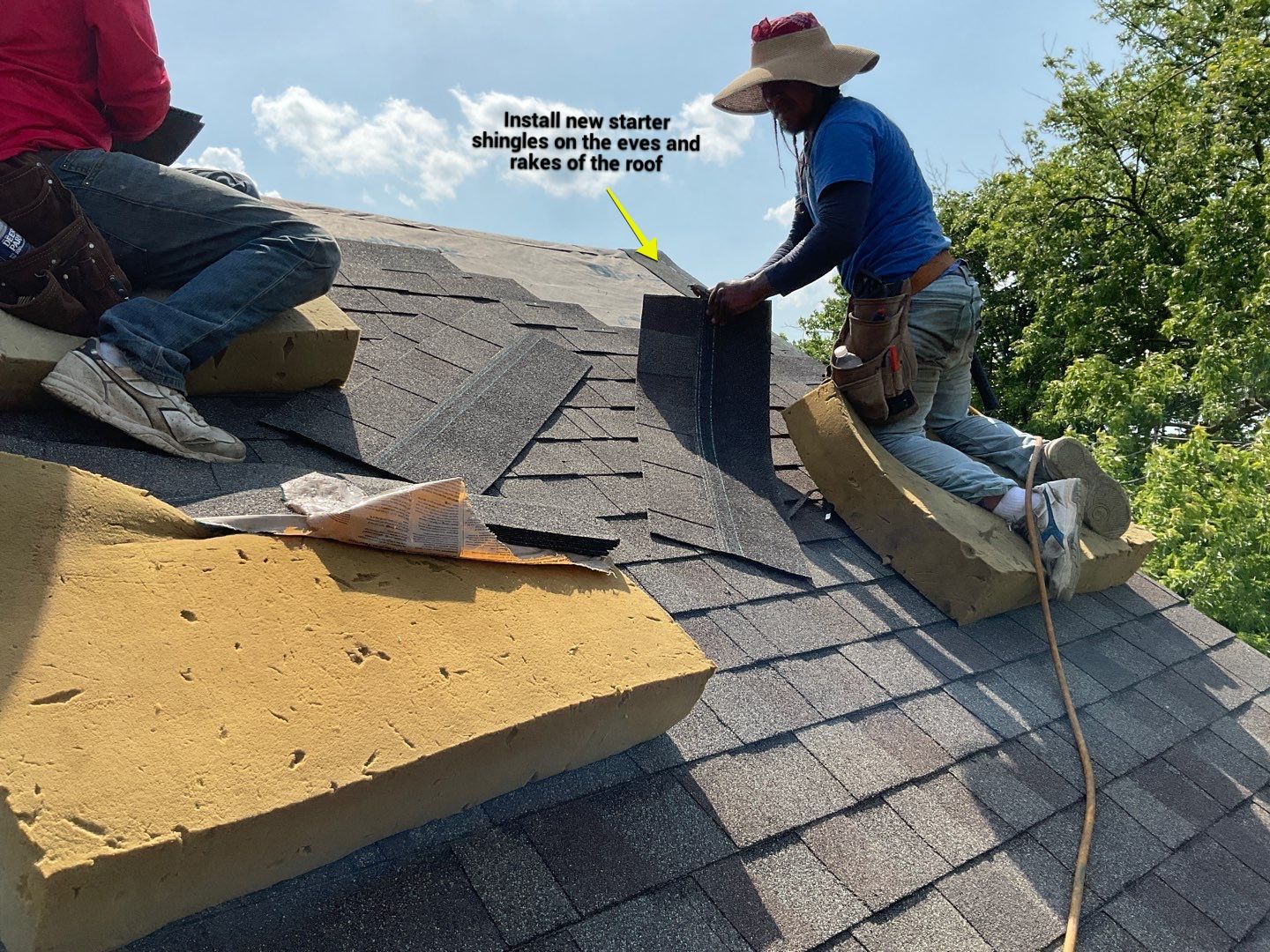 Residential Roofing Installation using Landmark Pro  by Alpha Design Services