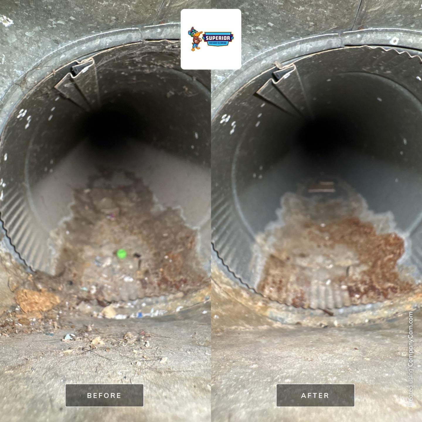 Air Duct Cleaning With a Vacuum Truck in Salem, OH by Superior Air Duct Cleaning