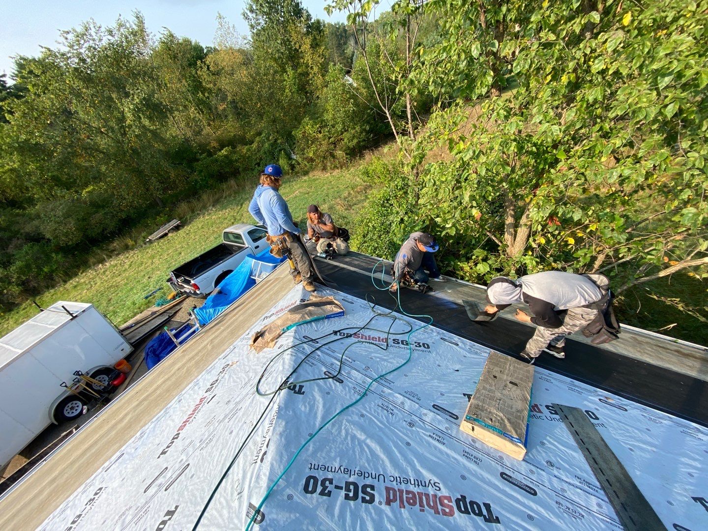 Roof Replacement using CertainTeed Landmark by 180 Contractors