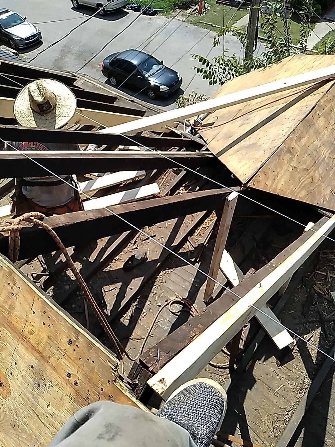 Residential Roofing Installation using Owens Corning® Oakridge Estate Gray by Indigo State Roofing