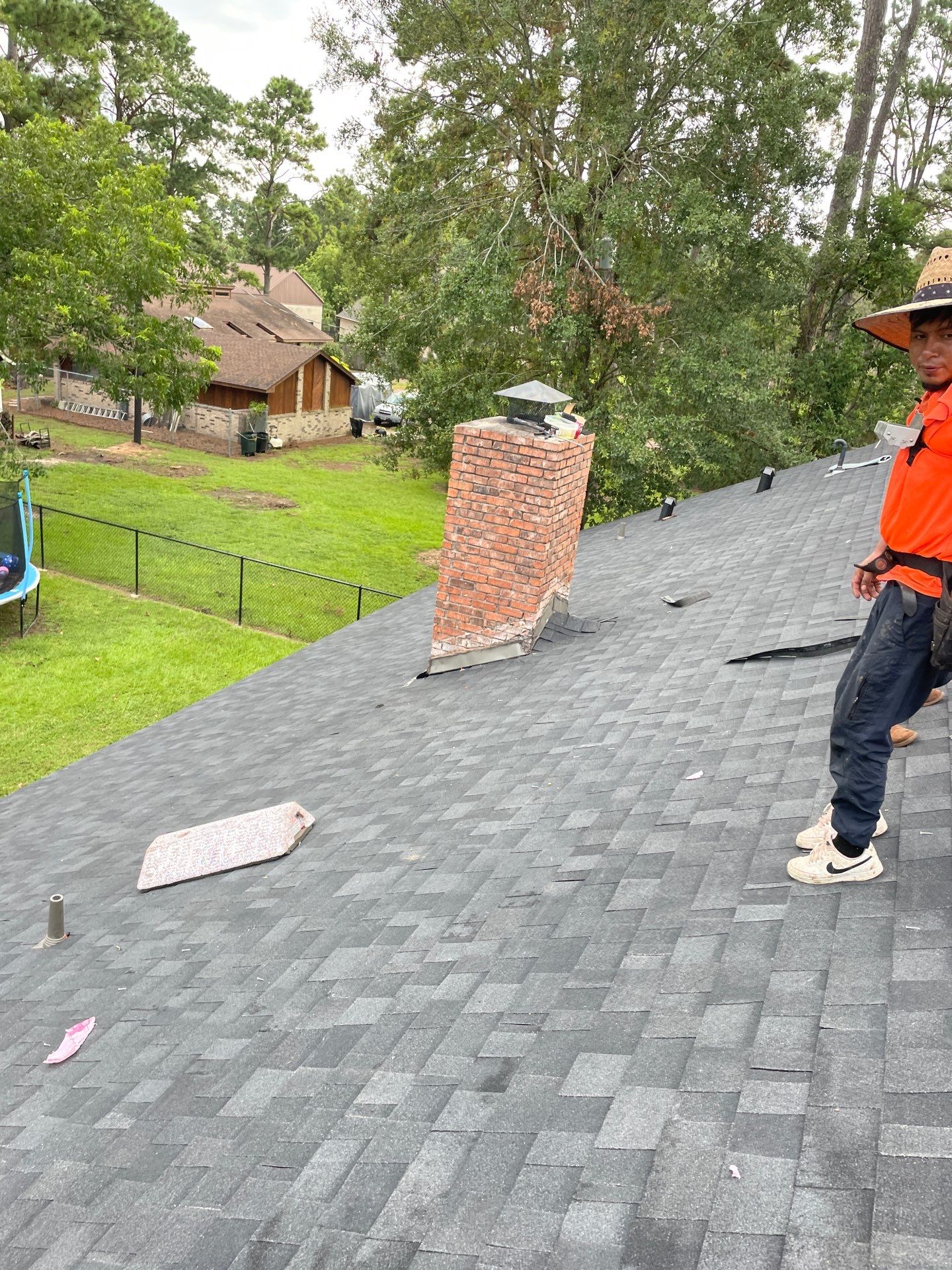 Residential Roofing Installation using Owen's Corning Duration (Lifetime) Shingles by Roof Repair Company
