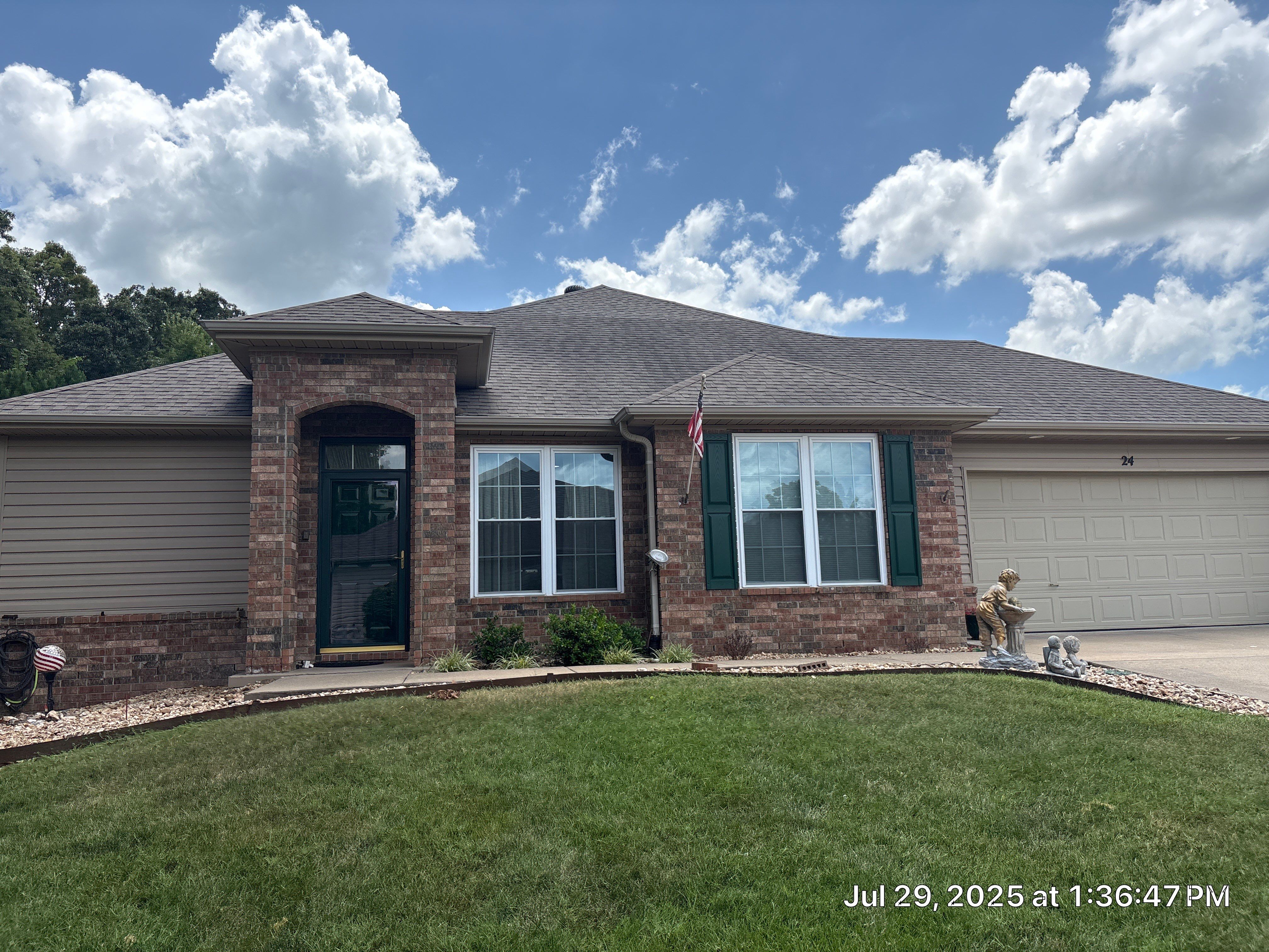 Residential Roofing Project in Bella Vista, AR by Ozark Mountain Roofing