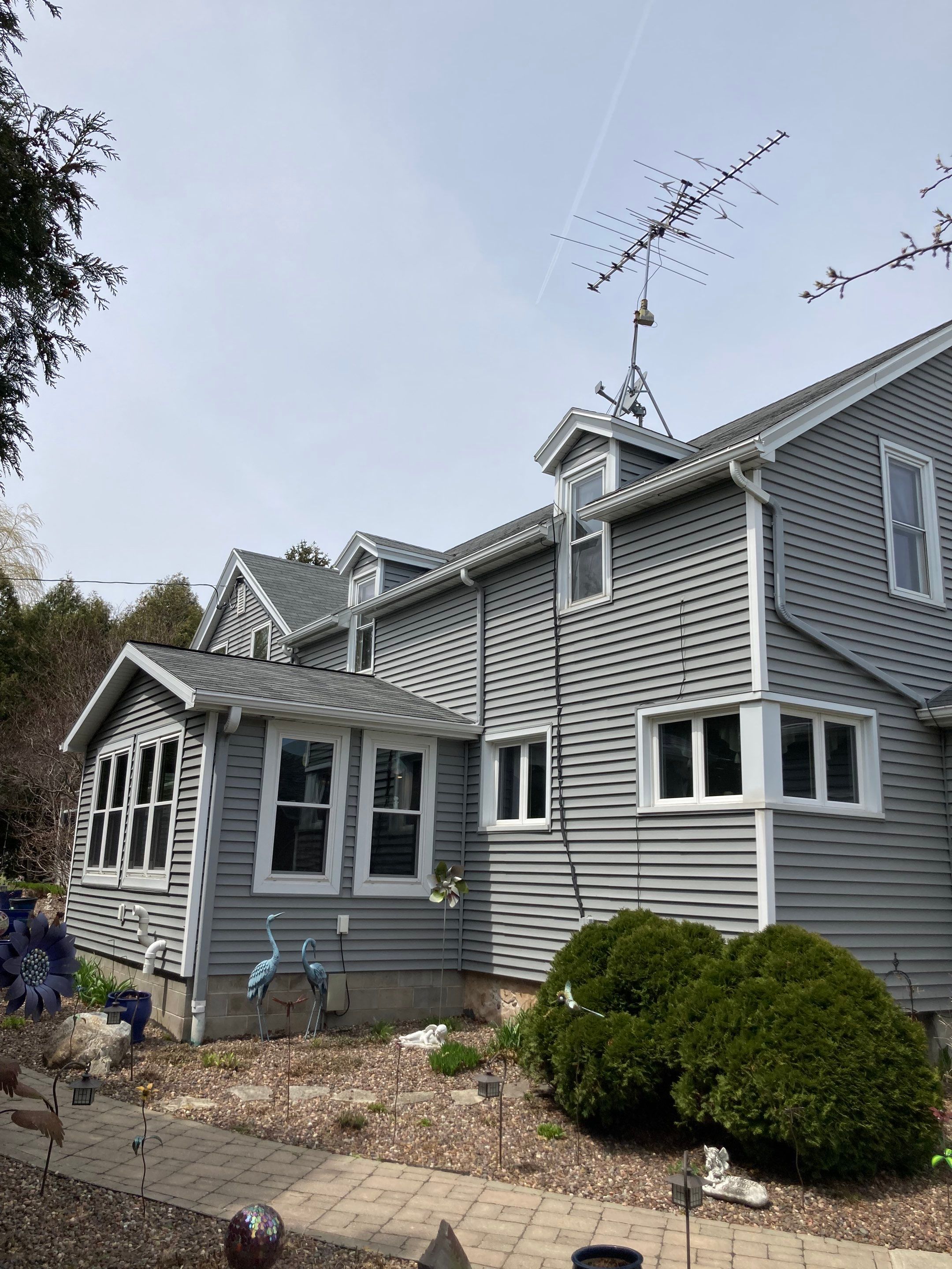 New Roof Installation and Skylight Replacement in Sheboygan, WI by Gellings Roofing and Siding LLC