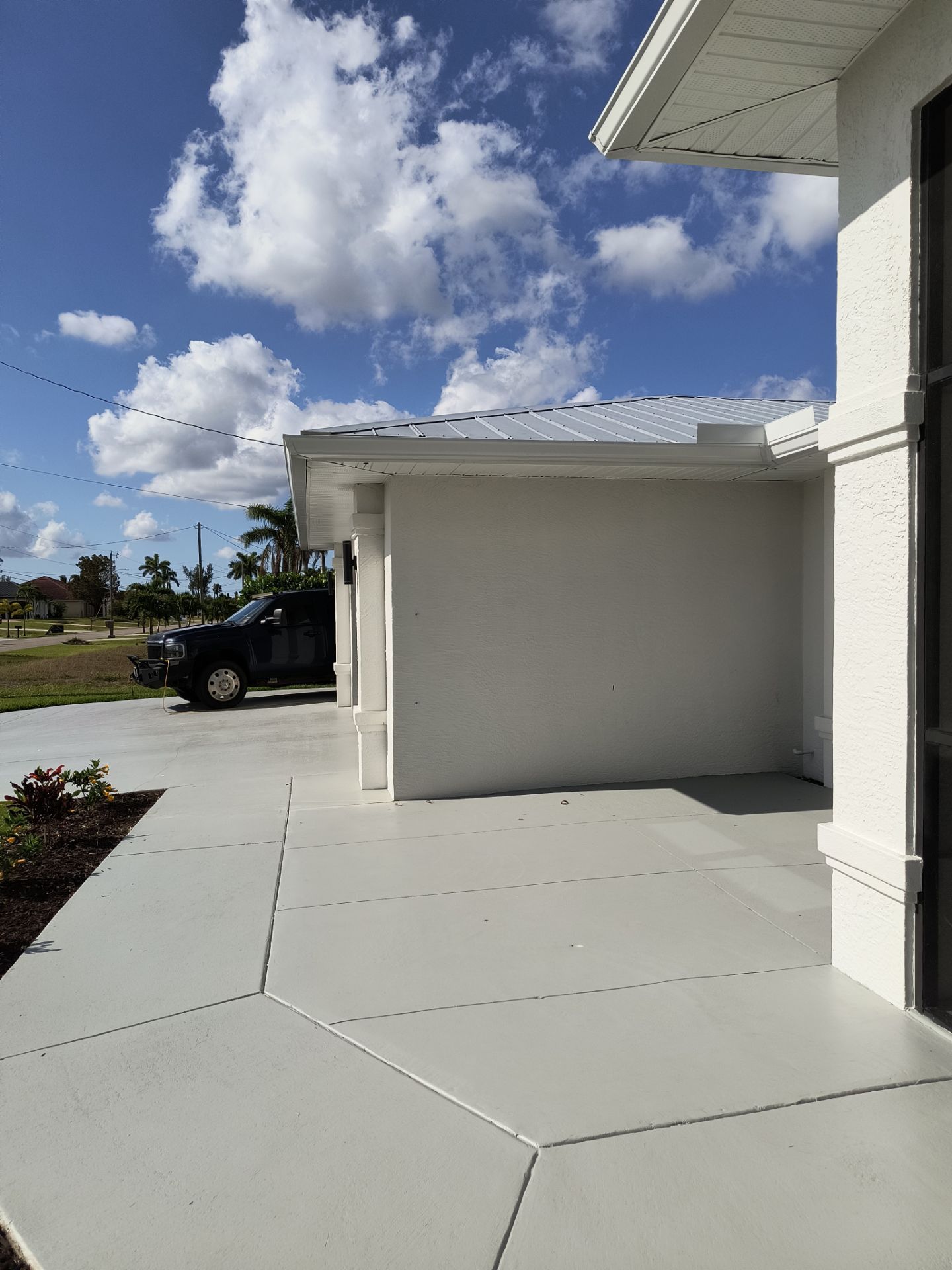 Residential Seamless Gutter Upgrade in Cape Coral FL by Gutter Professors
