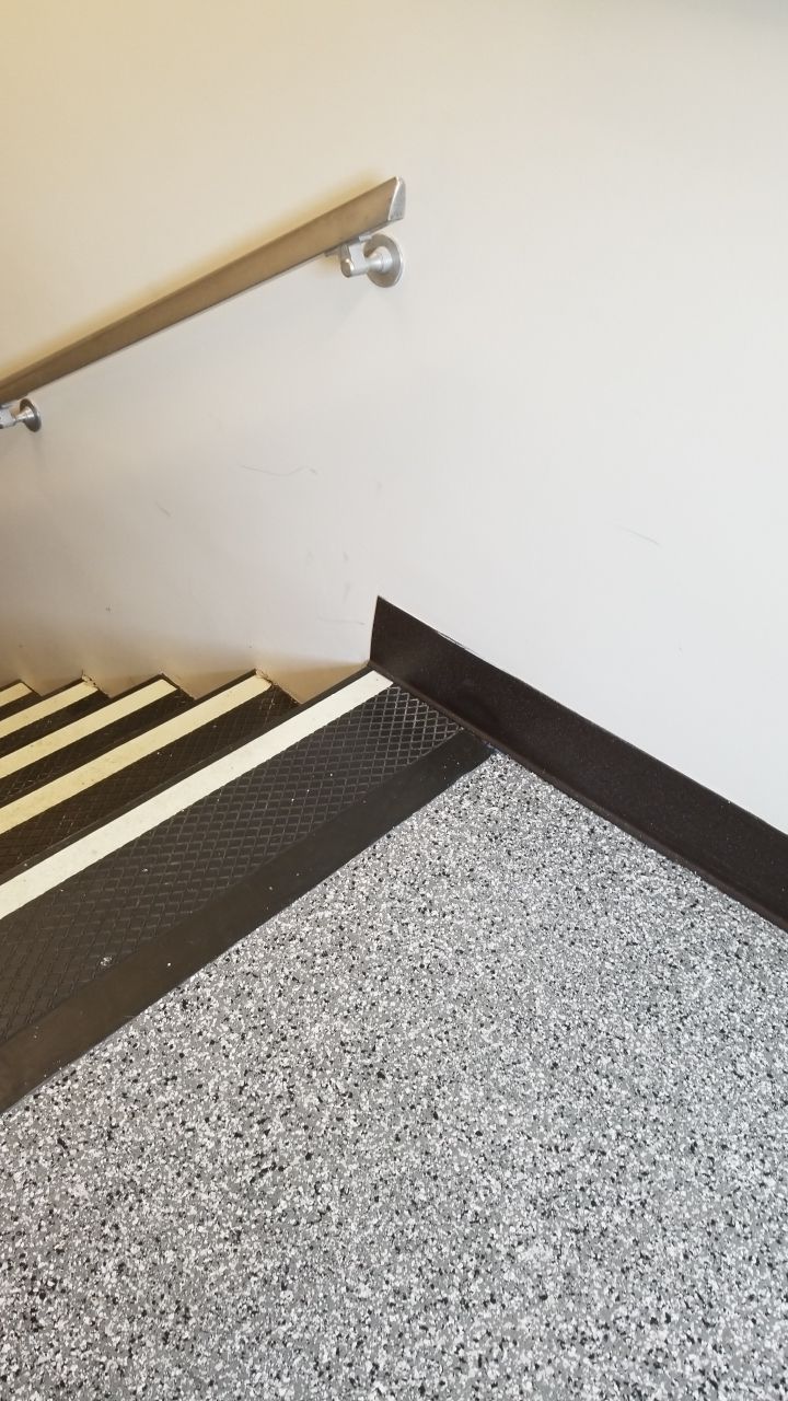 Dover Firehouse with their new Smoke Floor! by Spectrum Painting, LLC