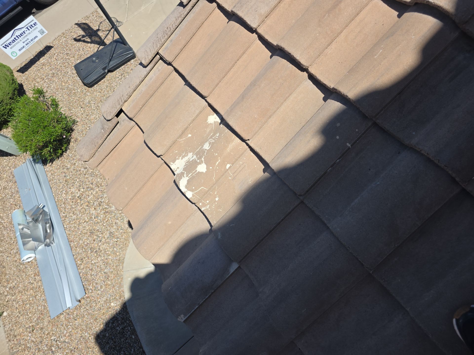 Tile Reset using Concrete Tiles in Mesa, Arizona by Weather-Tite Roofing