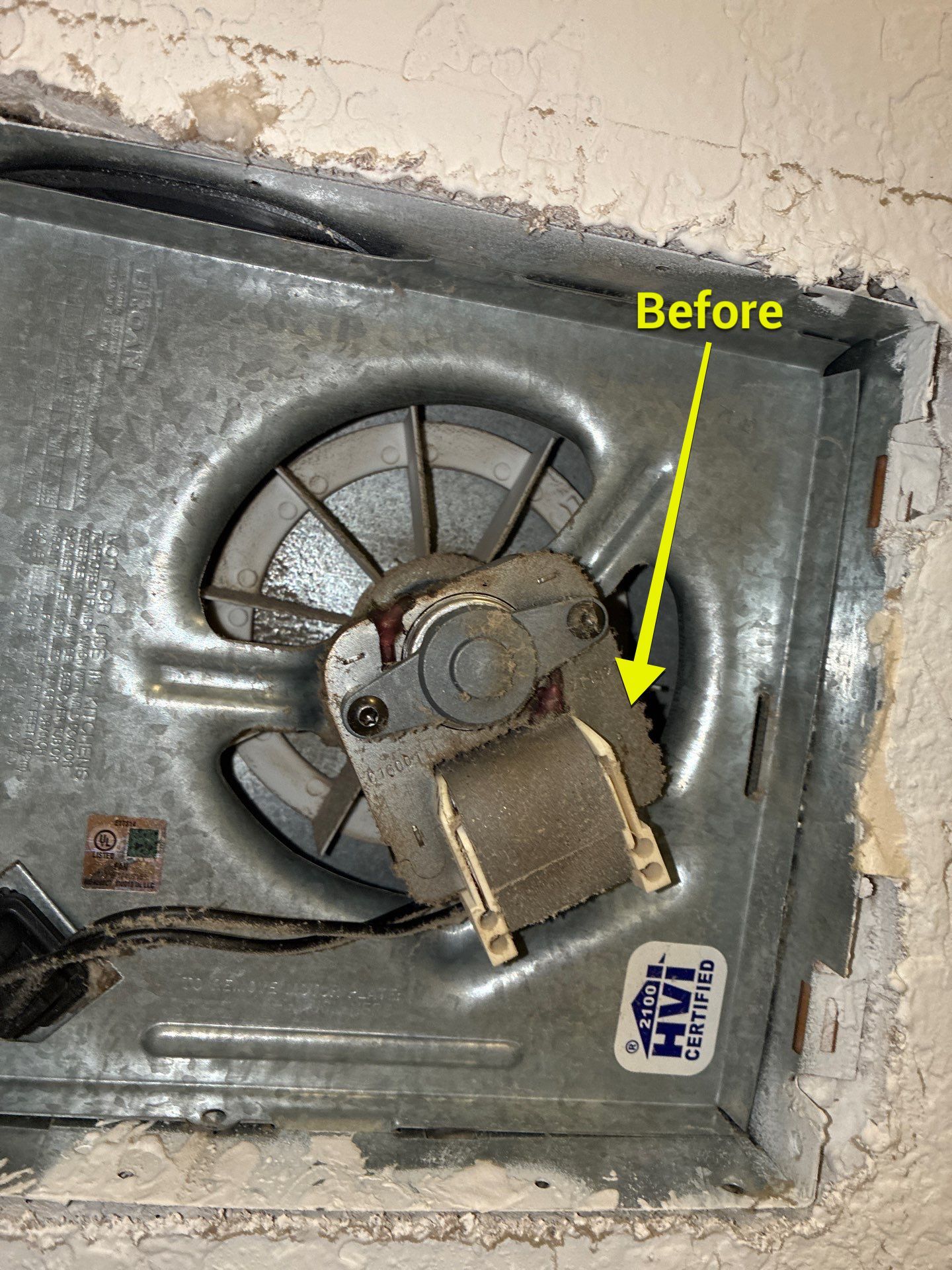 Air Duct Bath Fan Cleaning in Clermont by Hygienic Air, Inc