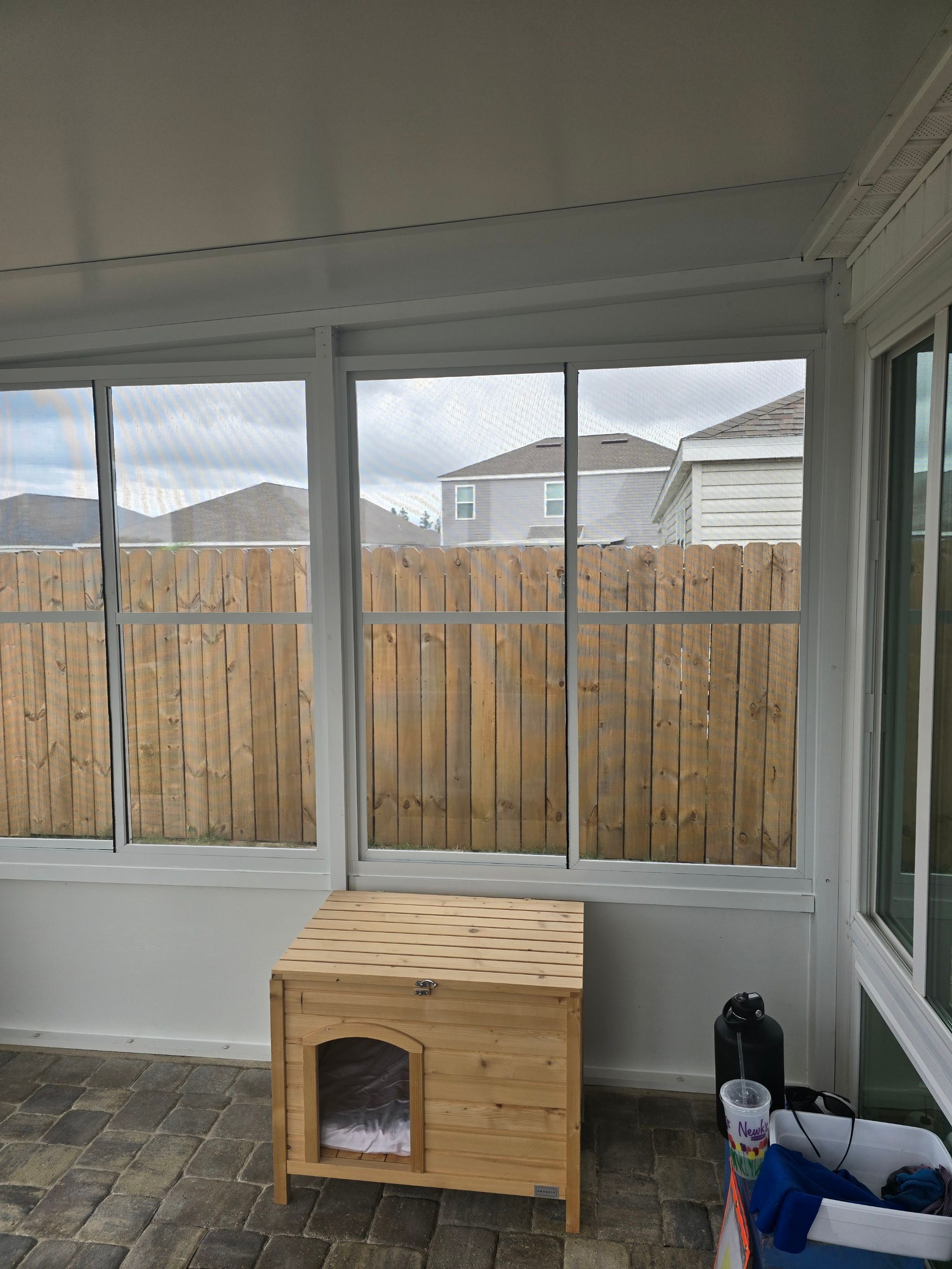 Screen Room using Colorbeam by Titan Sunrooms