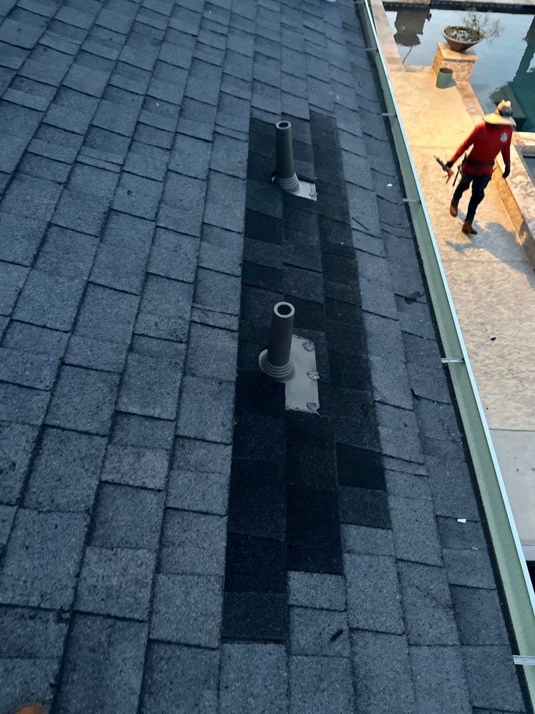 Residential Roofing Repair using Owen's Corning Duration (Lifetime) Shingles by Roof Repair Company
