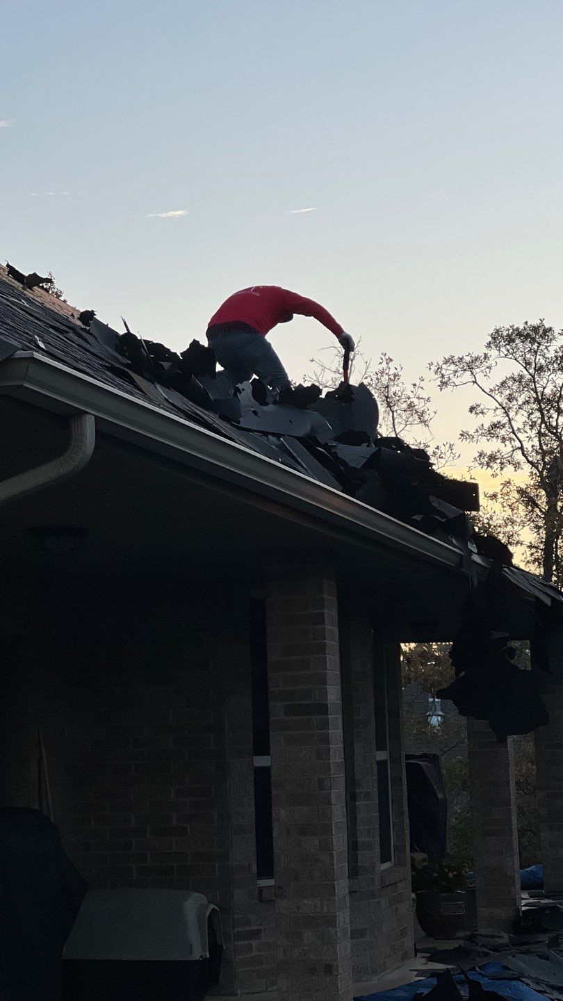 Residential Roofing Installation using GAF Natural Shadow  by A & H Roofing and Contracting