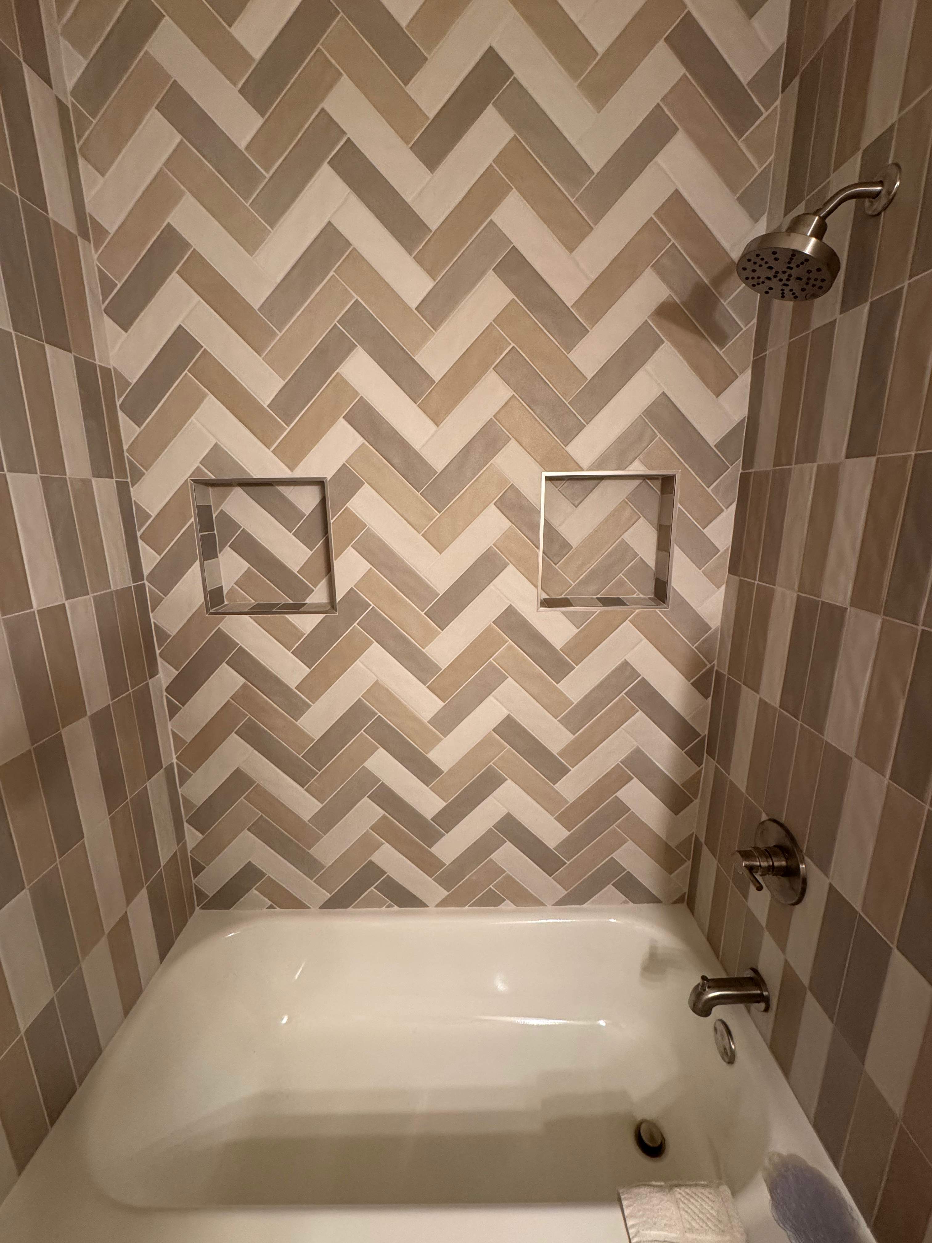 Hall bathroom renovation by Prudencio
