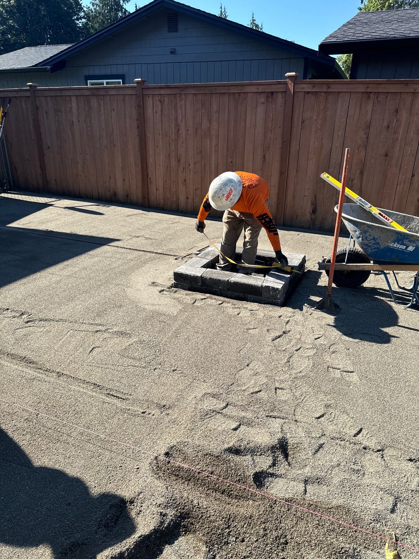 Connie G. Pavers Patio and Gravel Driveway by Jireh Asphalt & Concrete Inc 