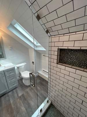Frameless Shower Enclosure