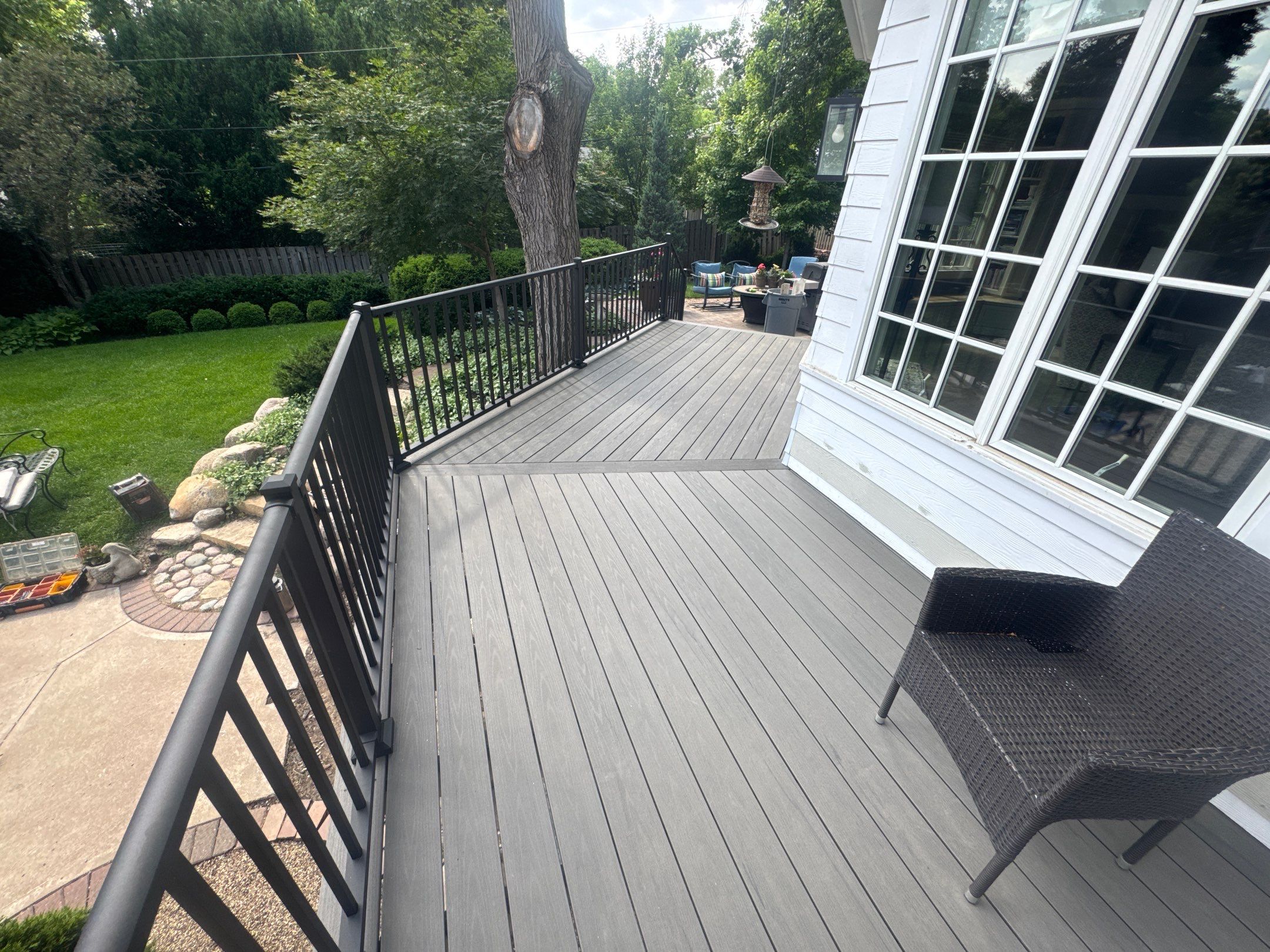 Silver Maple Deck by EAGLE EYE ENTERPRISES