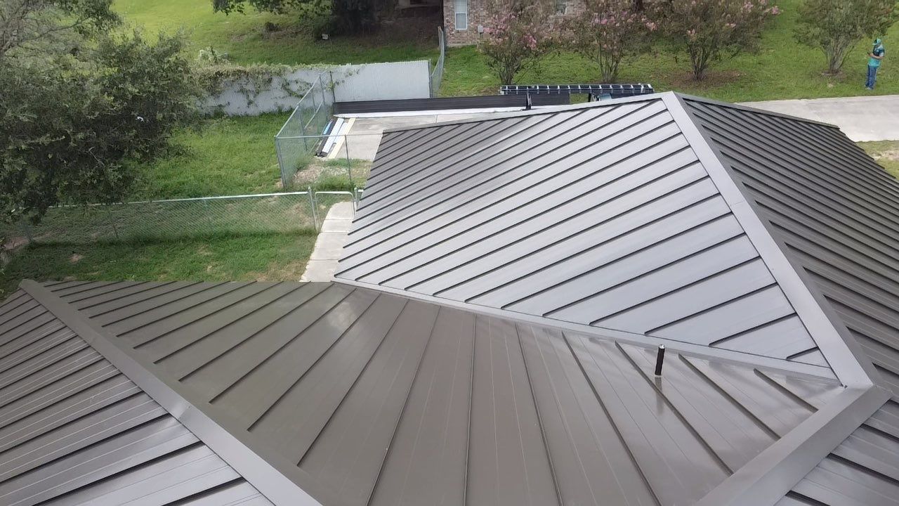 Standing Seam Metal Roof Install By Rox Roofing In La Vernia, Texas by Rox Roofing