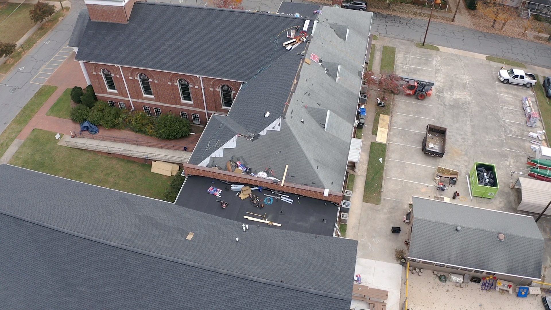 Mebane United Methodist Church by Just In Time Roofing and Restoration