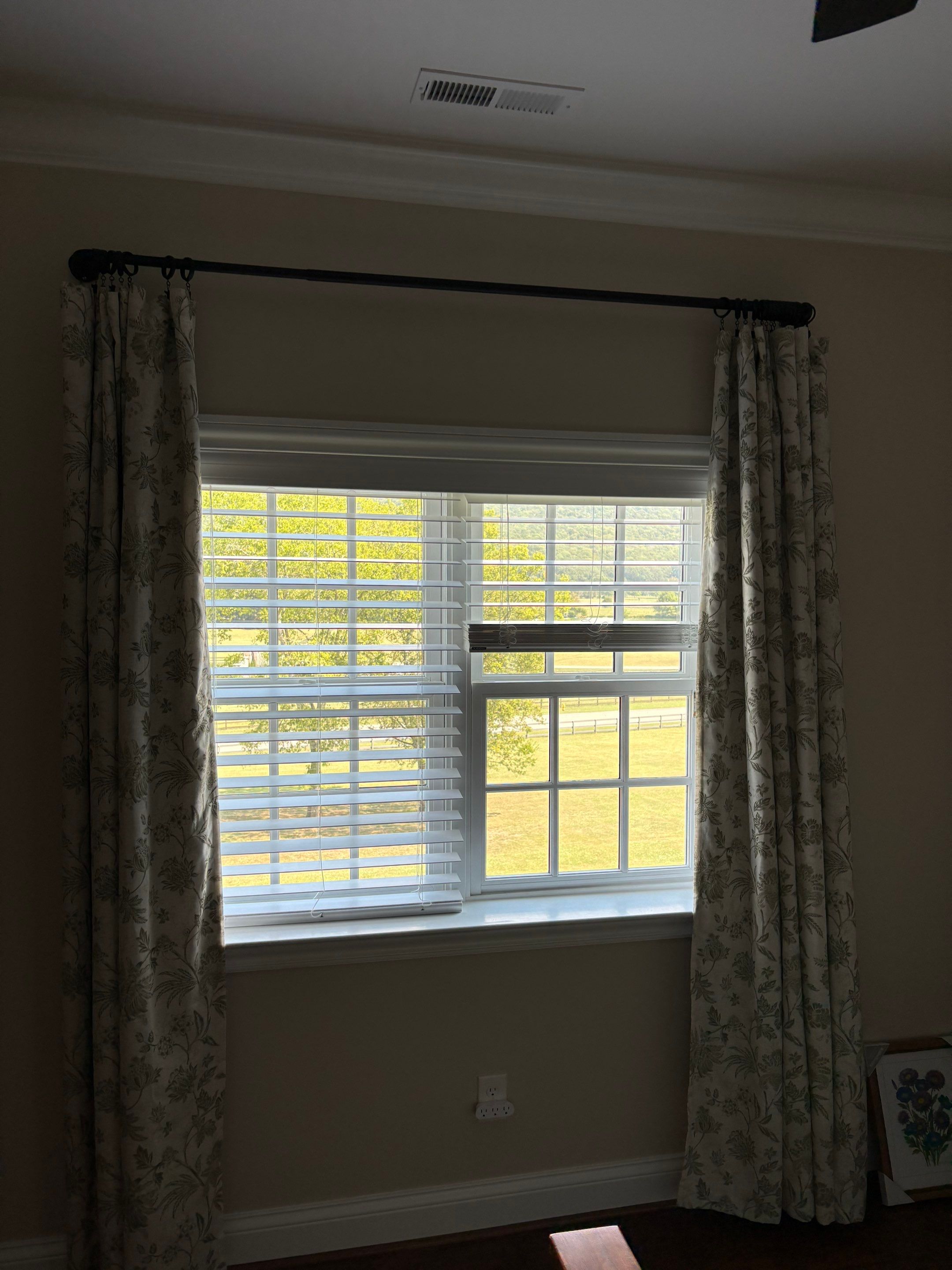 Faux Wood Blinds Project in Owens Cross Roads by Blinds and Borders