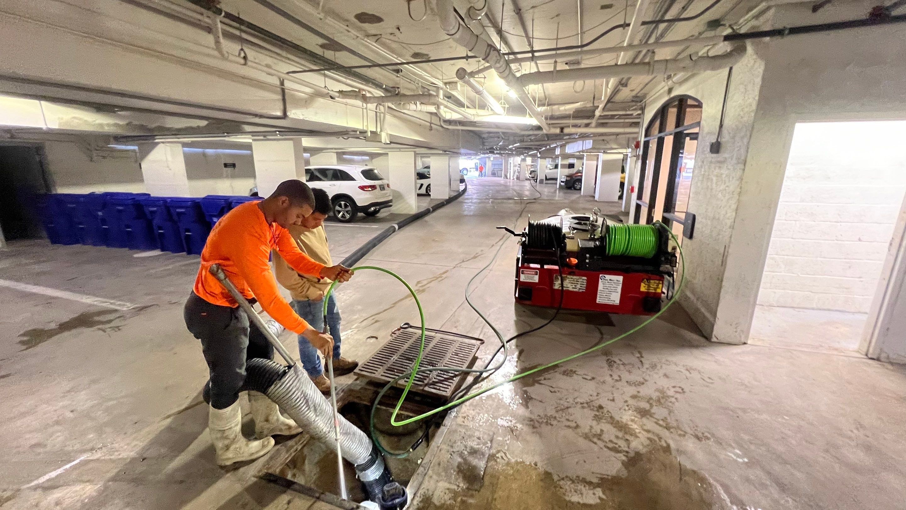 Naples Condo Complex Stormwater System Maintenance and Hurricane Cleanup by Don Mar, Inc. Storm Water Solutions