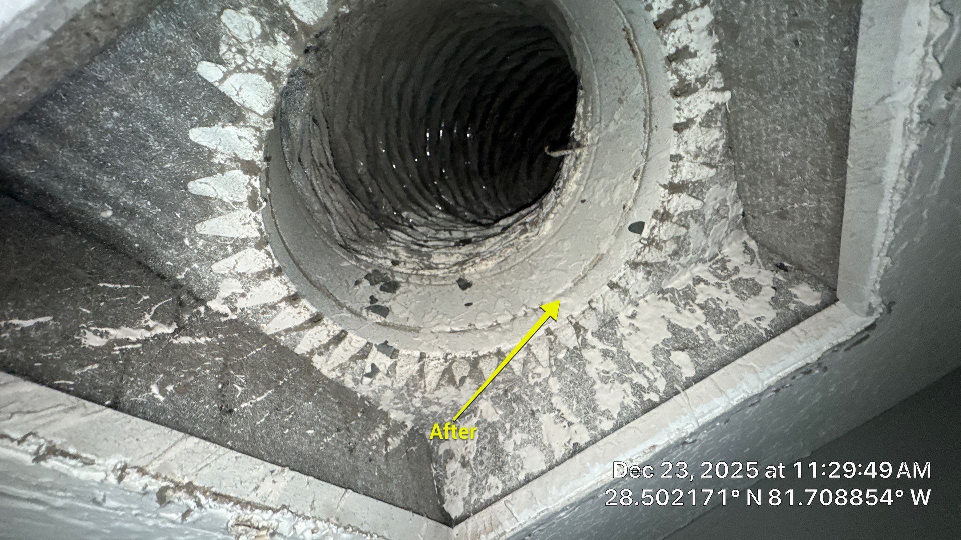 Air Duct Dryer Vent Cleaning Encapsulation Dryer Vent Repair in Clermont by Hygienic Air, Inc