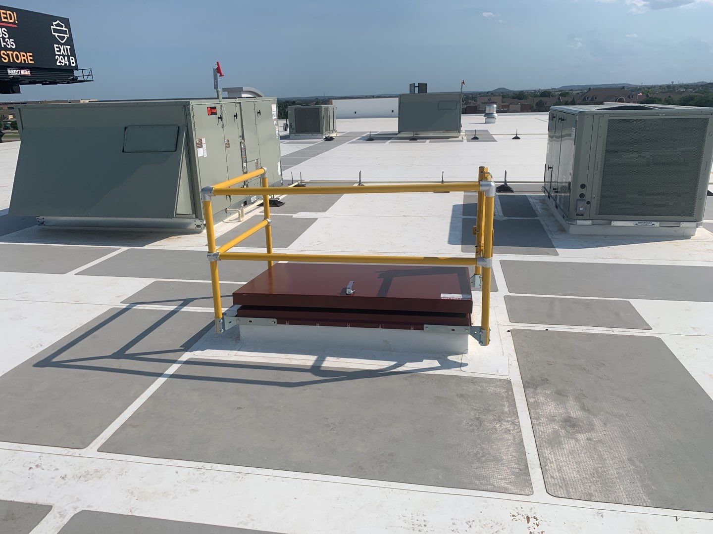 Bio-Life Commercial Roof Replacement using IB Systems PVC by Roof Experts