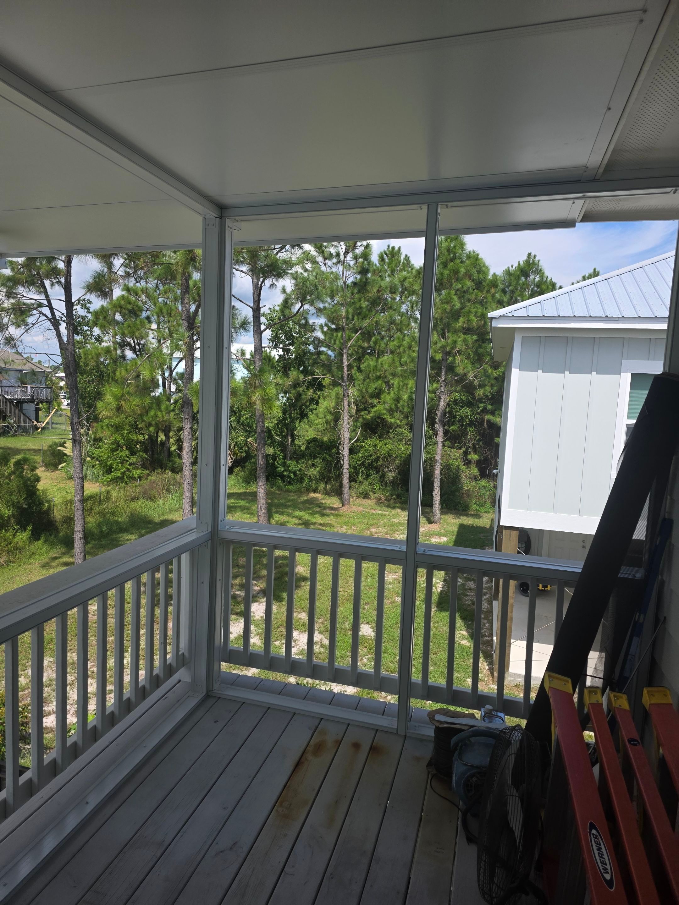 2nd Floor Screen Room by Titan Sunrooms