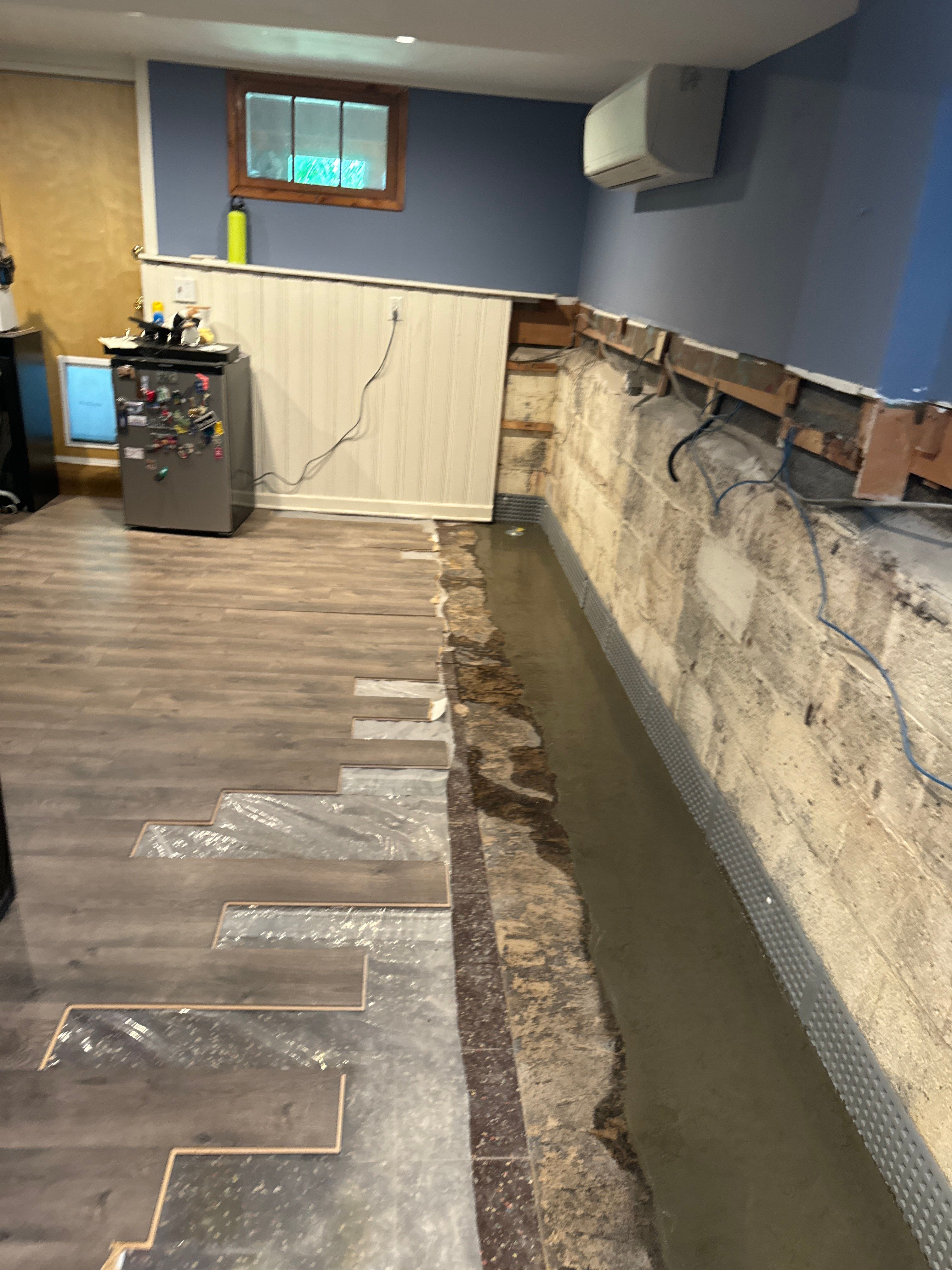 Interior French Drain West Orange NJ by Pure Service Pro, LLC 
