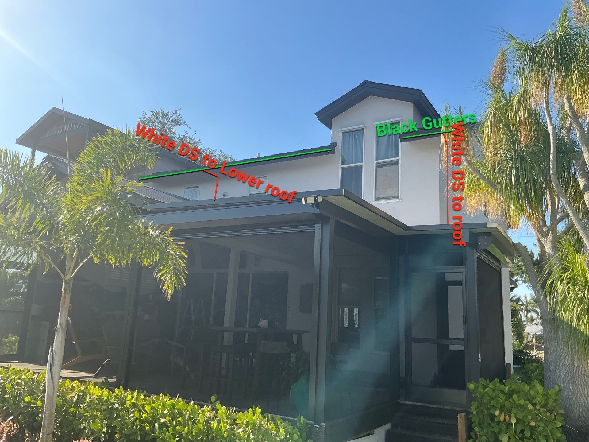 Black 6-Inch K-Style Gutters in North Fort Myers FL by Gutter Professor by Gutter Professors