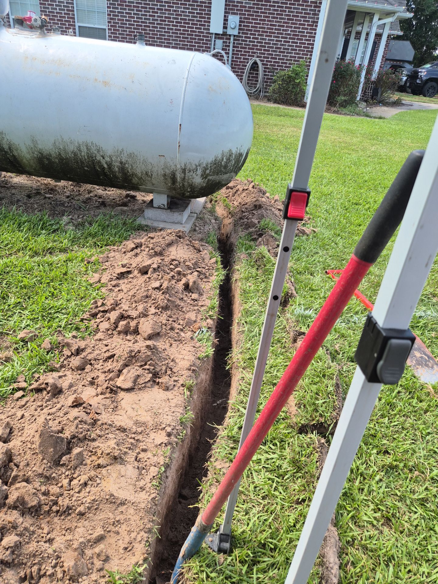 Kohler Standby Generator Installation with Propane Connection in Cleveland, Texas by GenTex Elite Services