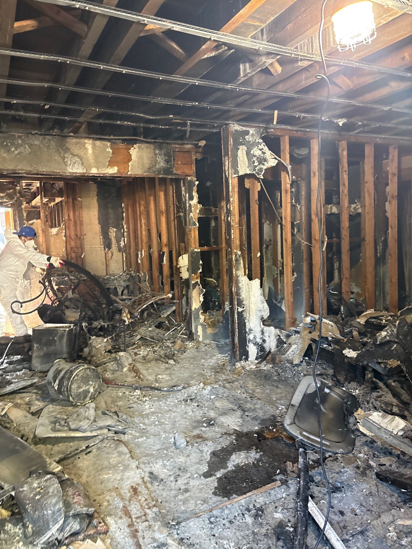 Multi-Unit Fire Restoration at Dix Hills Apartment Complex by EMS Restoration Corp