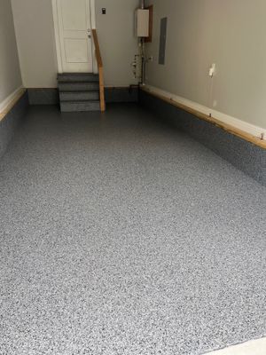 Garage Floor Coating using Nightfall