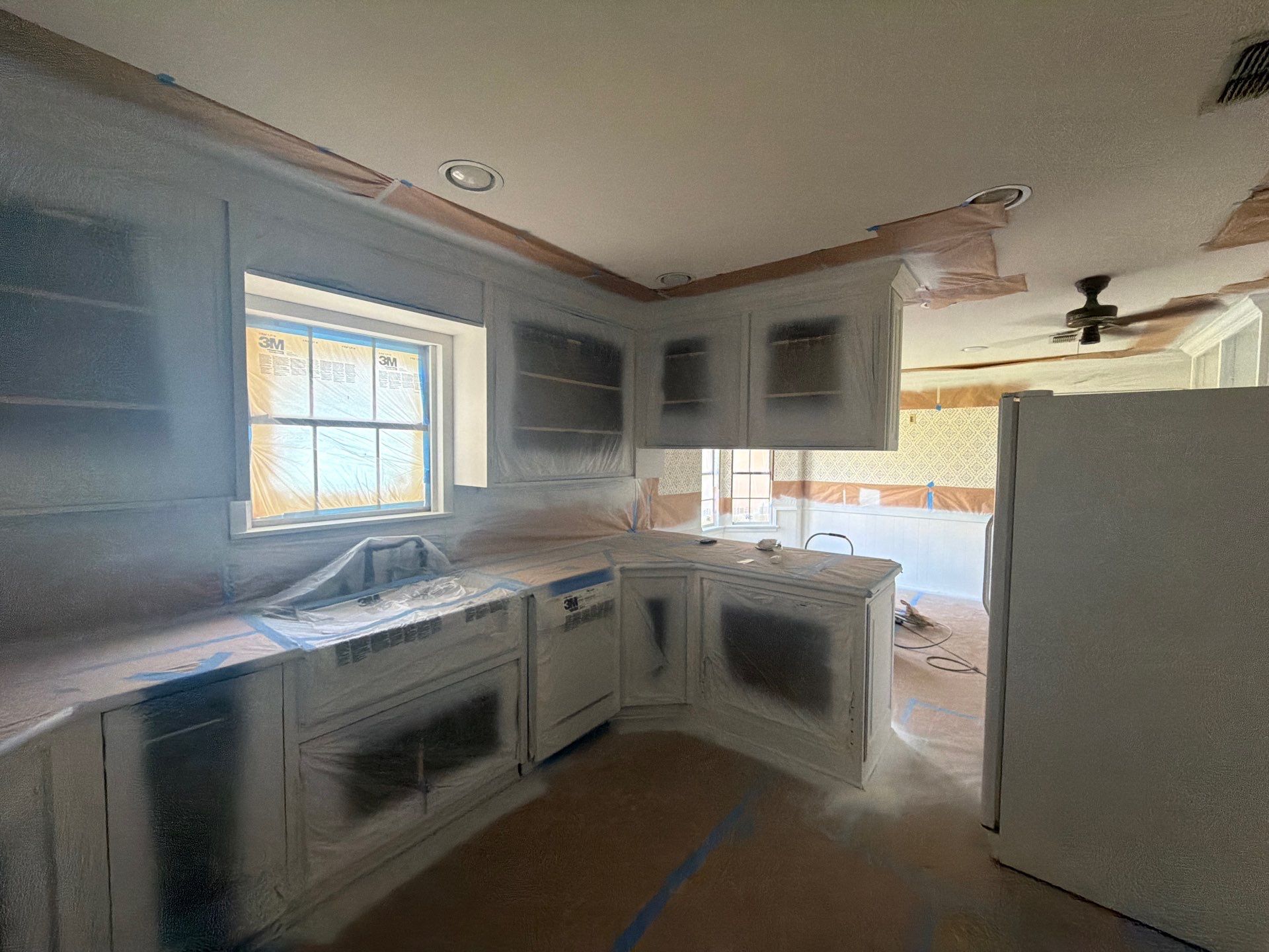 A Brilliant Cabinet Transformation | Tyler TX Quality Coats Painting by Quality Coats Painting