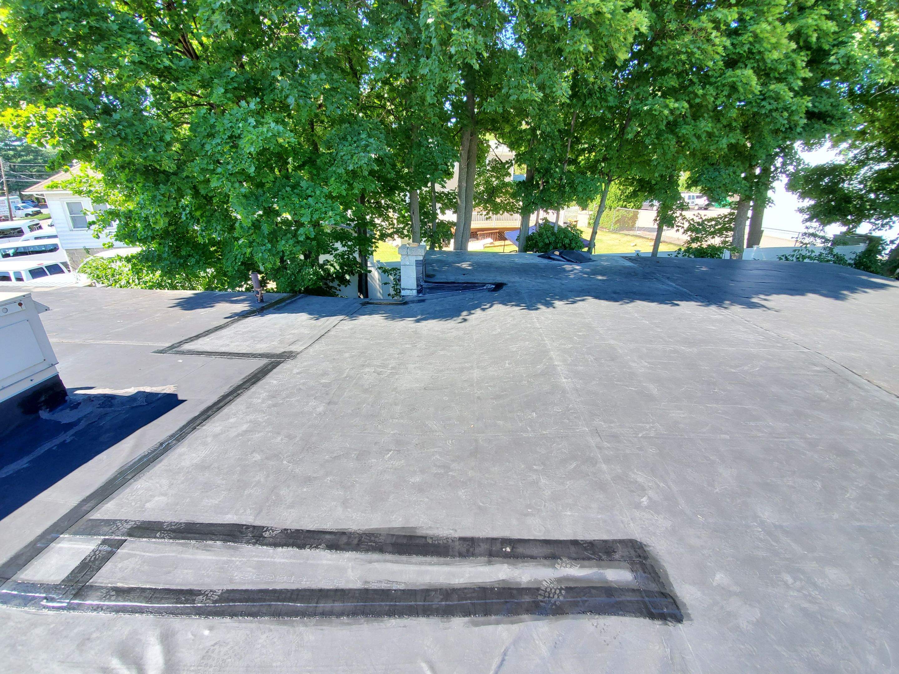 Commercial Roofing Installation using GAF Roofing by UBrothers Construction