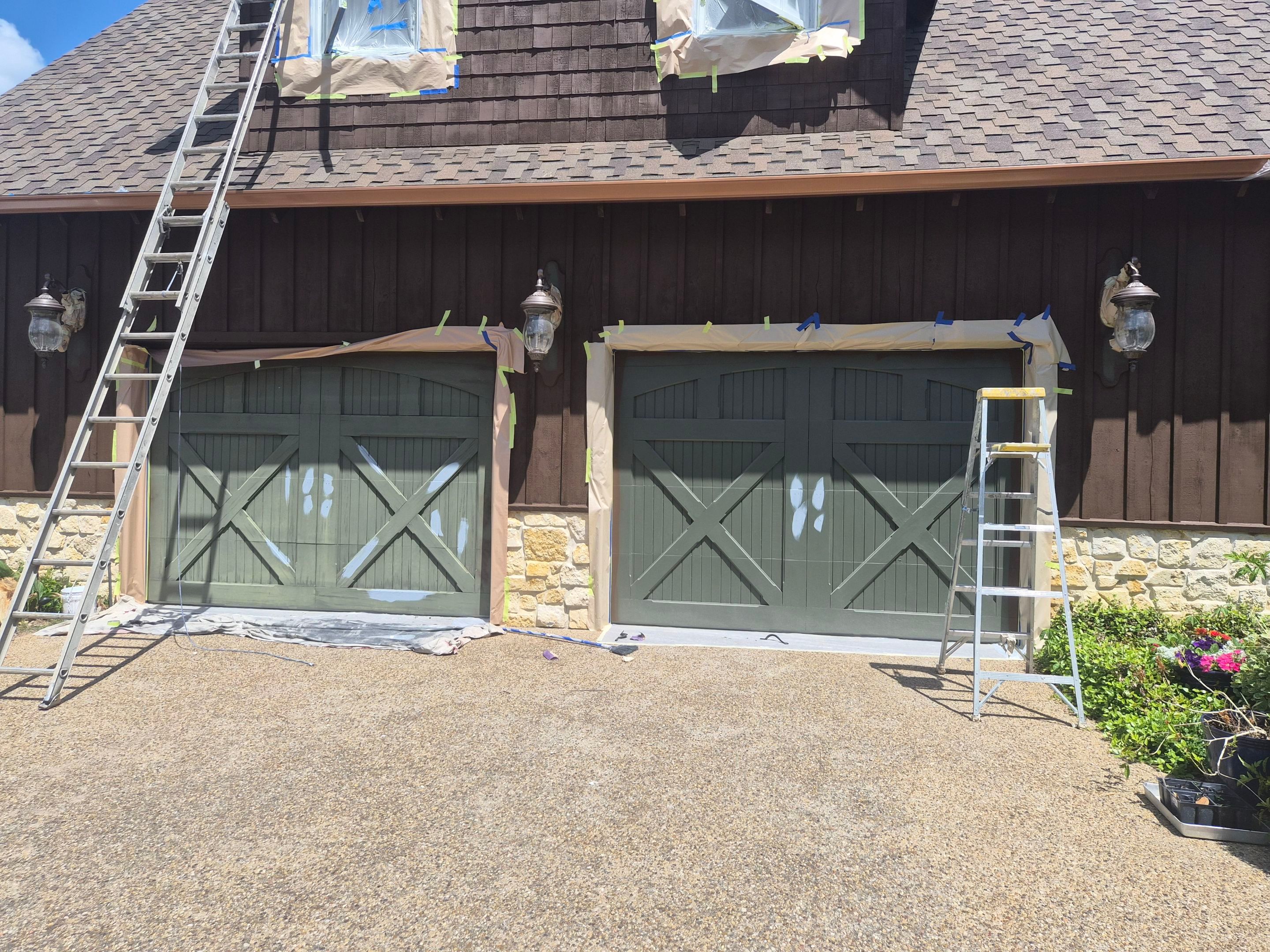 A Complete Exterior Refresh for a Custom Log Home & Property in Alba, Texas by Quality Coats Painting