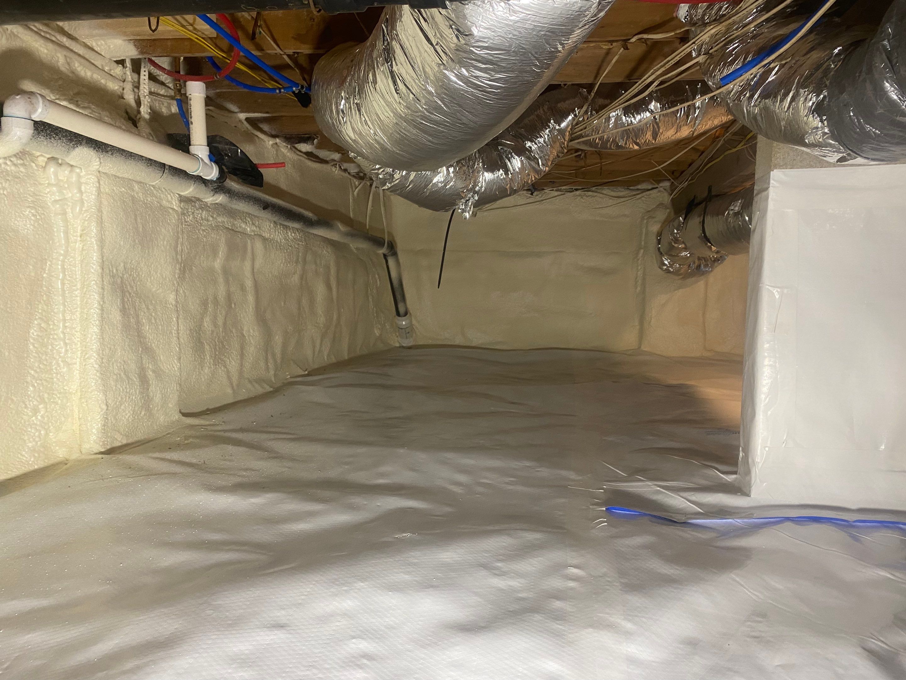 Crawlspace repair using cleanspace by Burke Home Services