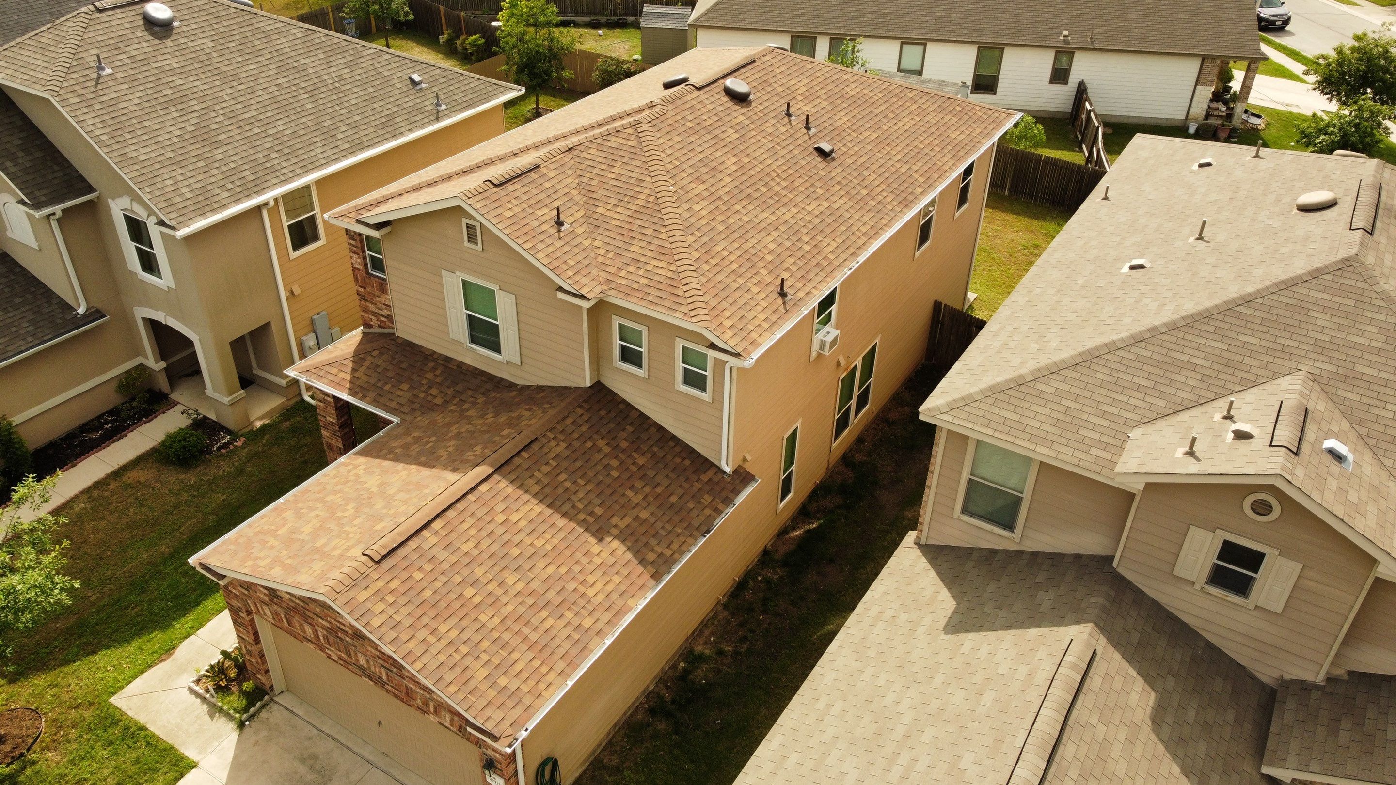 Residential Roof Replacement and Shingle Upgrade in Austin by Caliber Restoration LLC